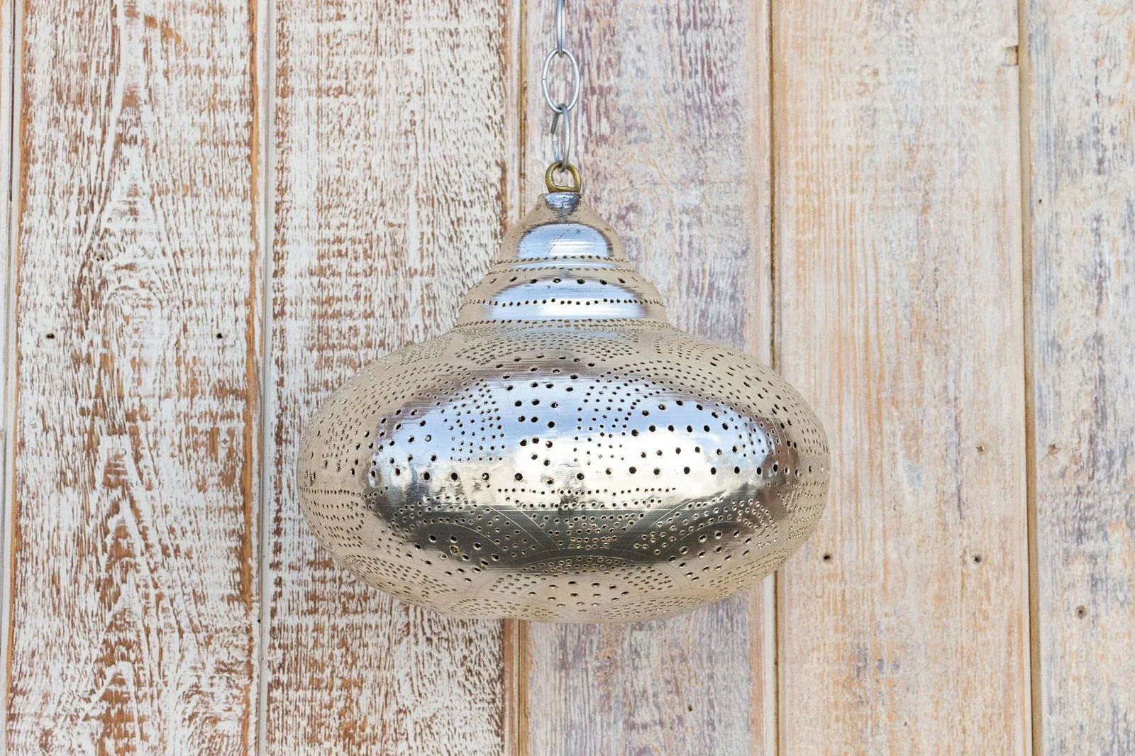 Zellige Moorish Sphere Pendant Lantern - 8