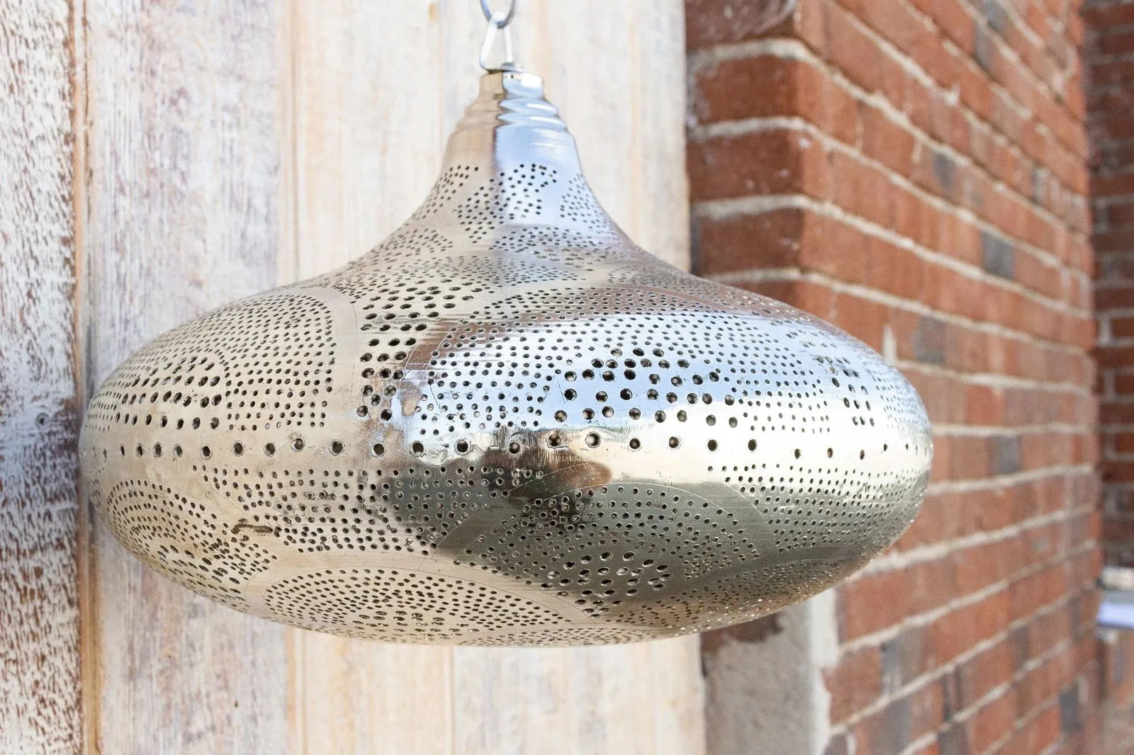 Girih Moorish Sphere Pendant Lantern - 6