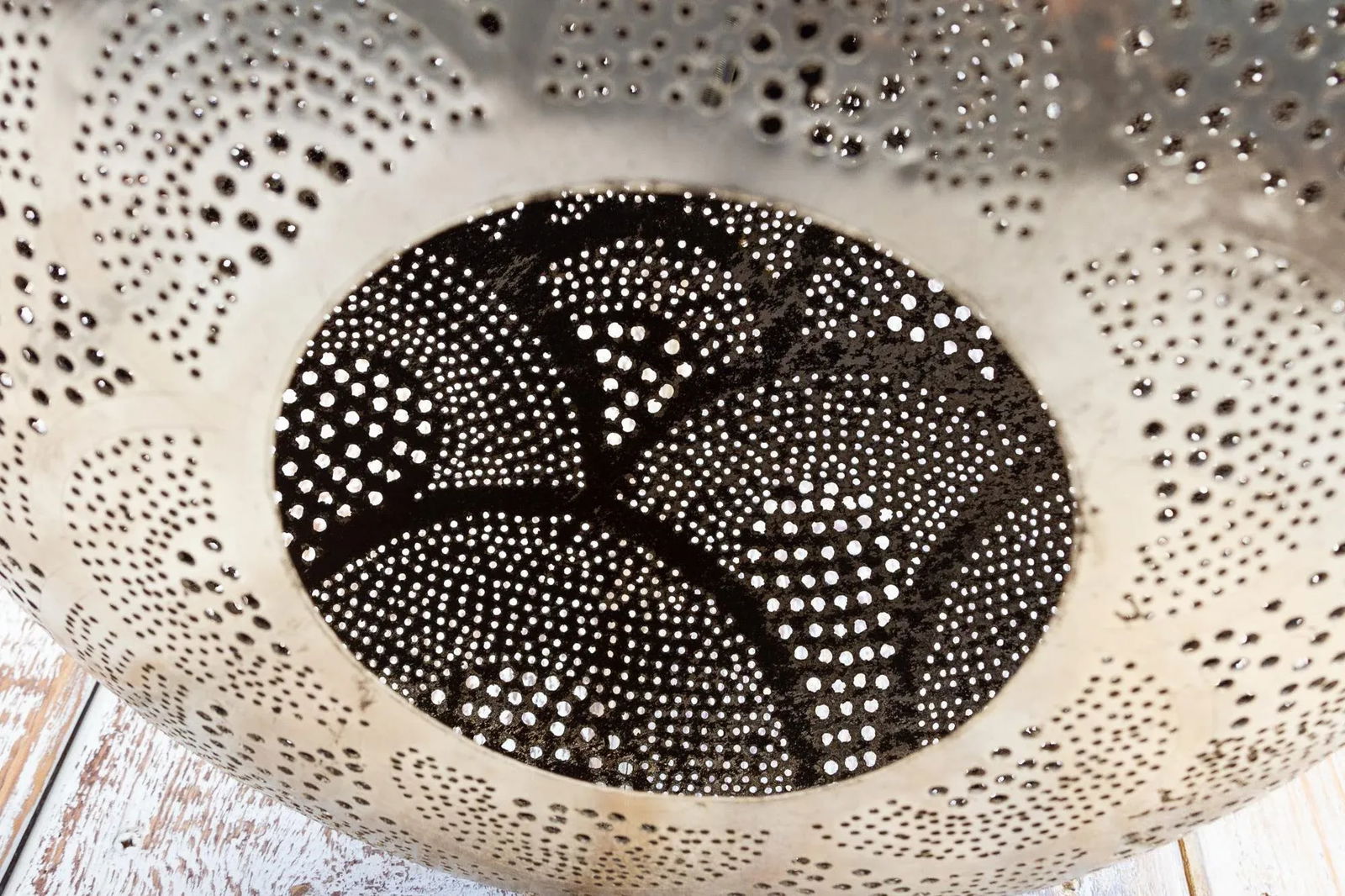 Girih Moorish Sphere Pendant Lantern - 7