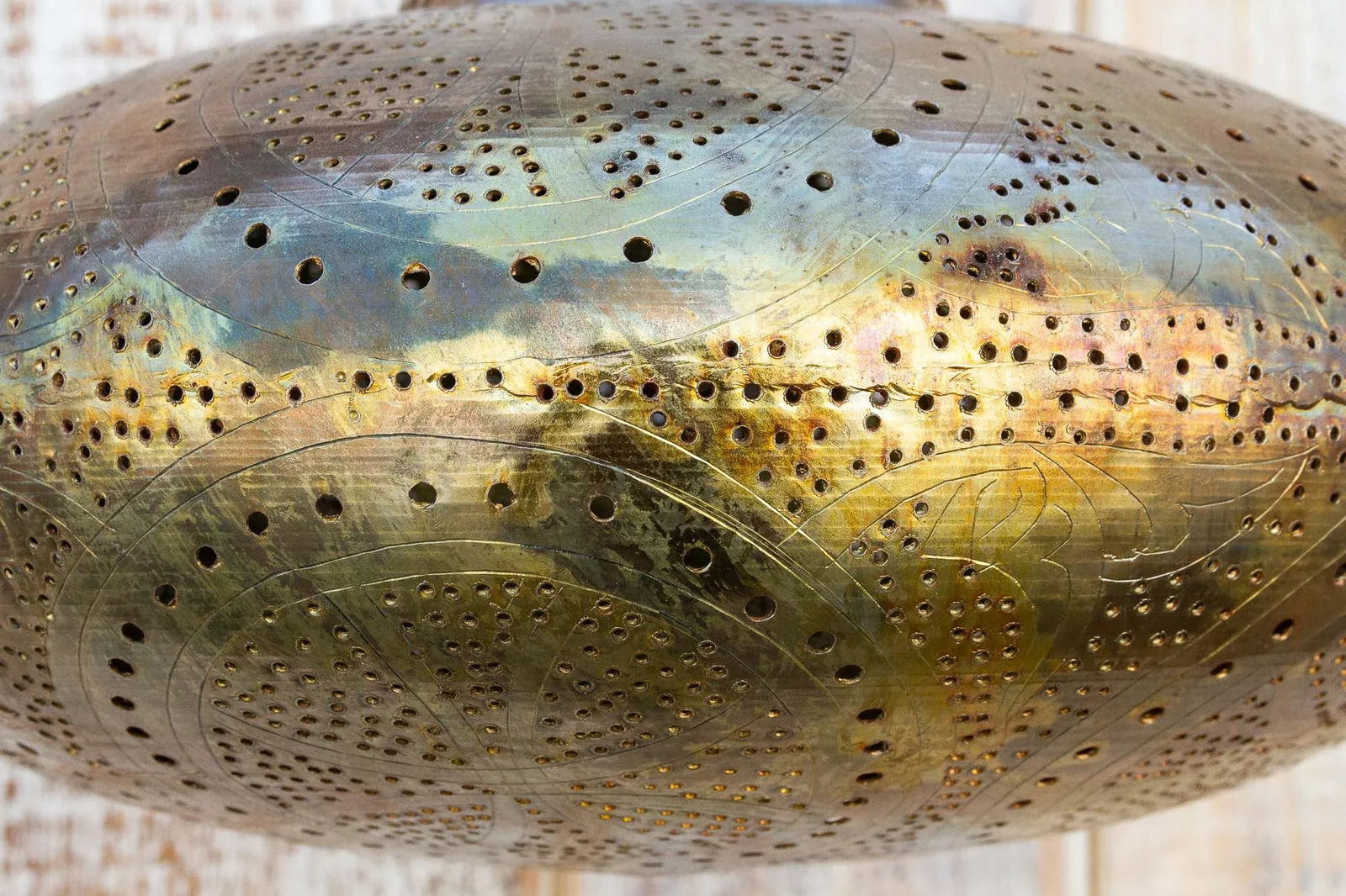 Sama Moorish Sphere Pendant Lantern - 5