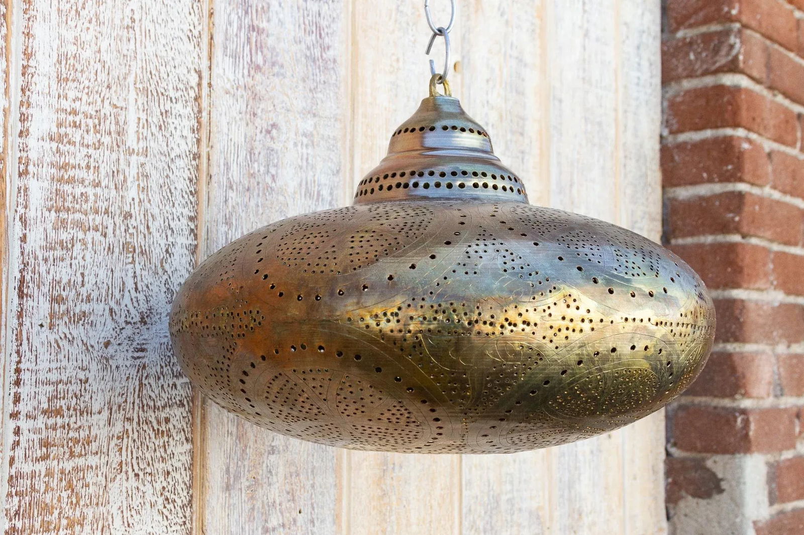 Sama Moorish Sphere Pendant Lantern - 6
