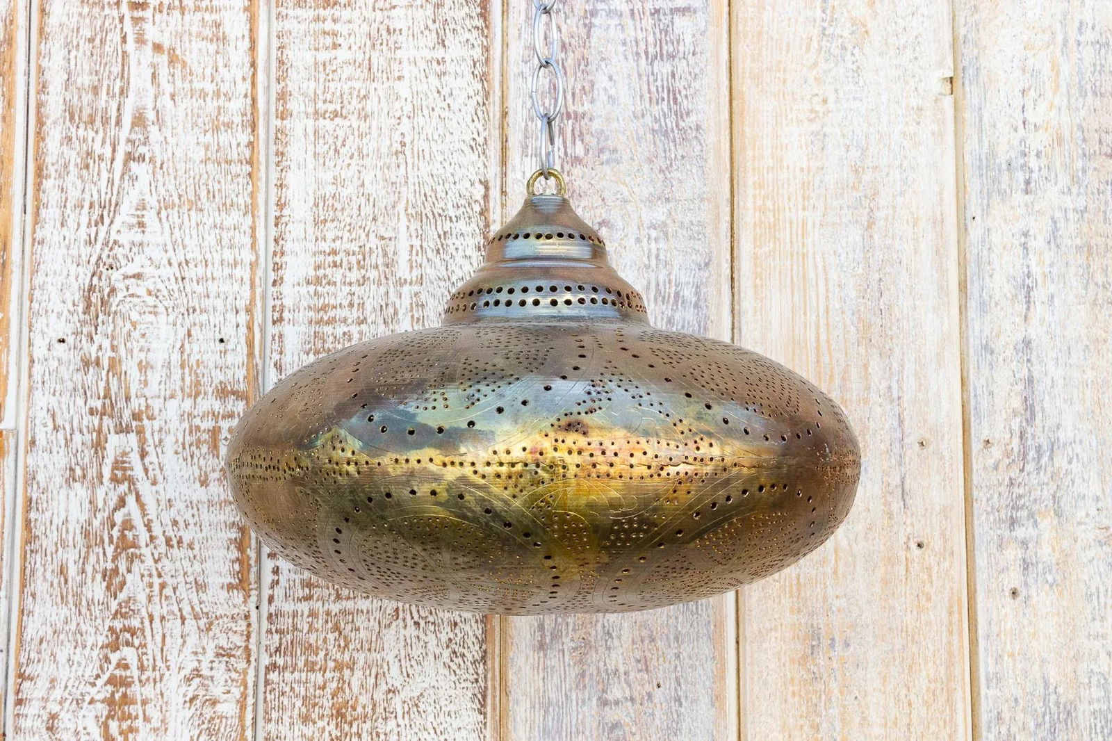 Sama Moorish Sphere Pendant Lantern - 7