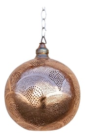 Amat Moorish Sphere Pendant Lantern