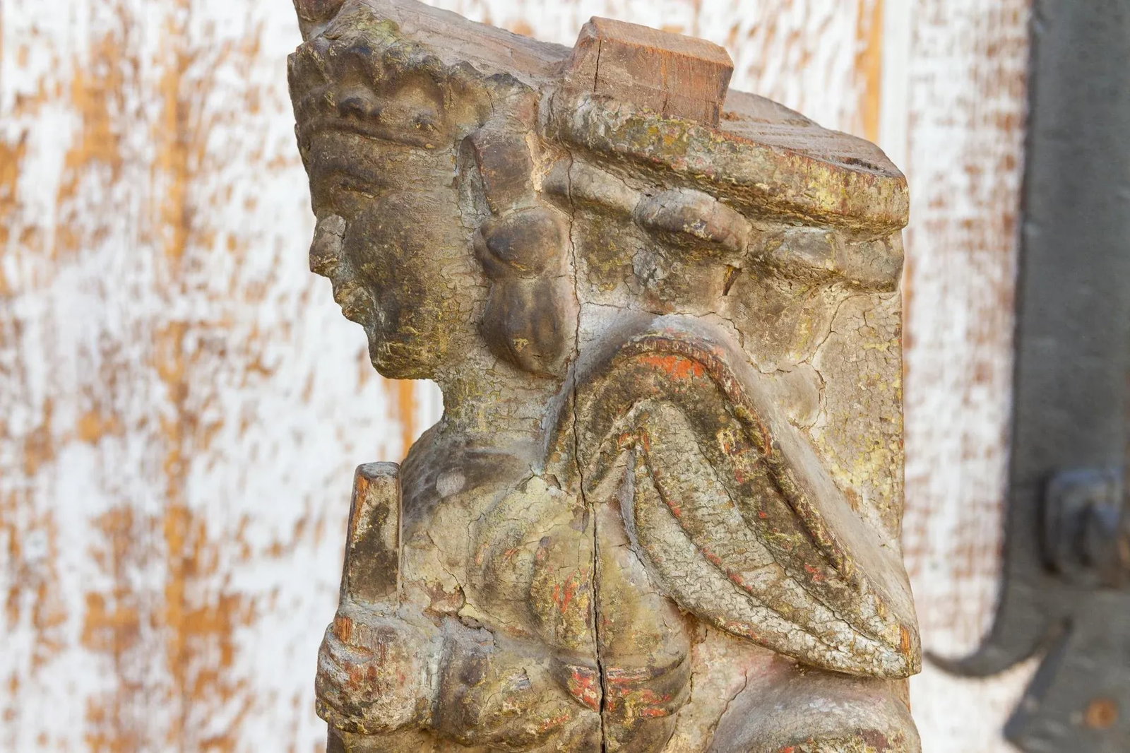 18th Century Indian Krishna Corbel - 10