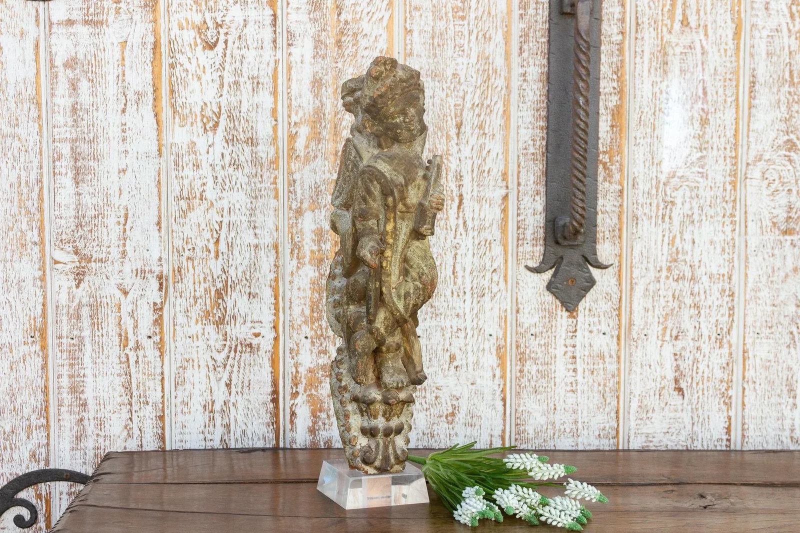 18th Century Indian Krishna Corbel - 12