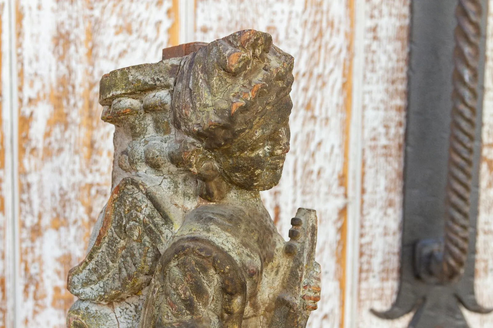 18th Century Indian Krishna Corbel - 5