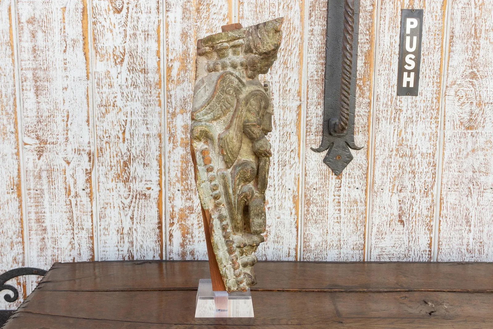 18th Century Indian Krishna Corbel - 7