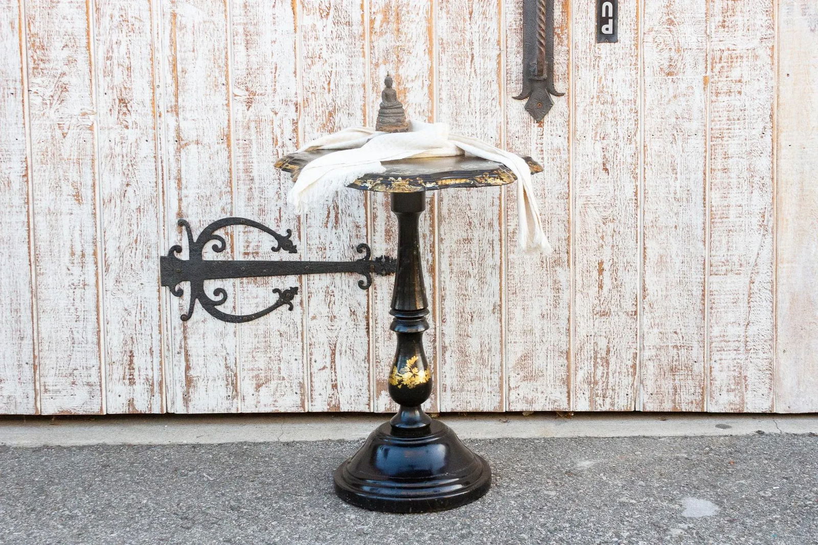 Antique French Mother of Pearl Inlaid Table - 8