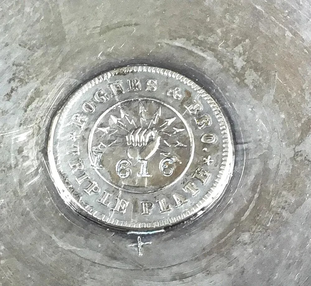 Antique Rogers Bros Wine Vessel Silver Plate Stemware - 11