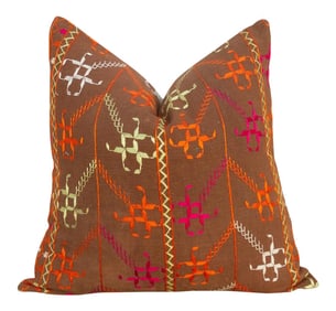 Bhumi Antique Indian Folk Pillow