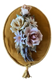 1950s Capodimonte Wall Art