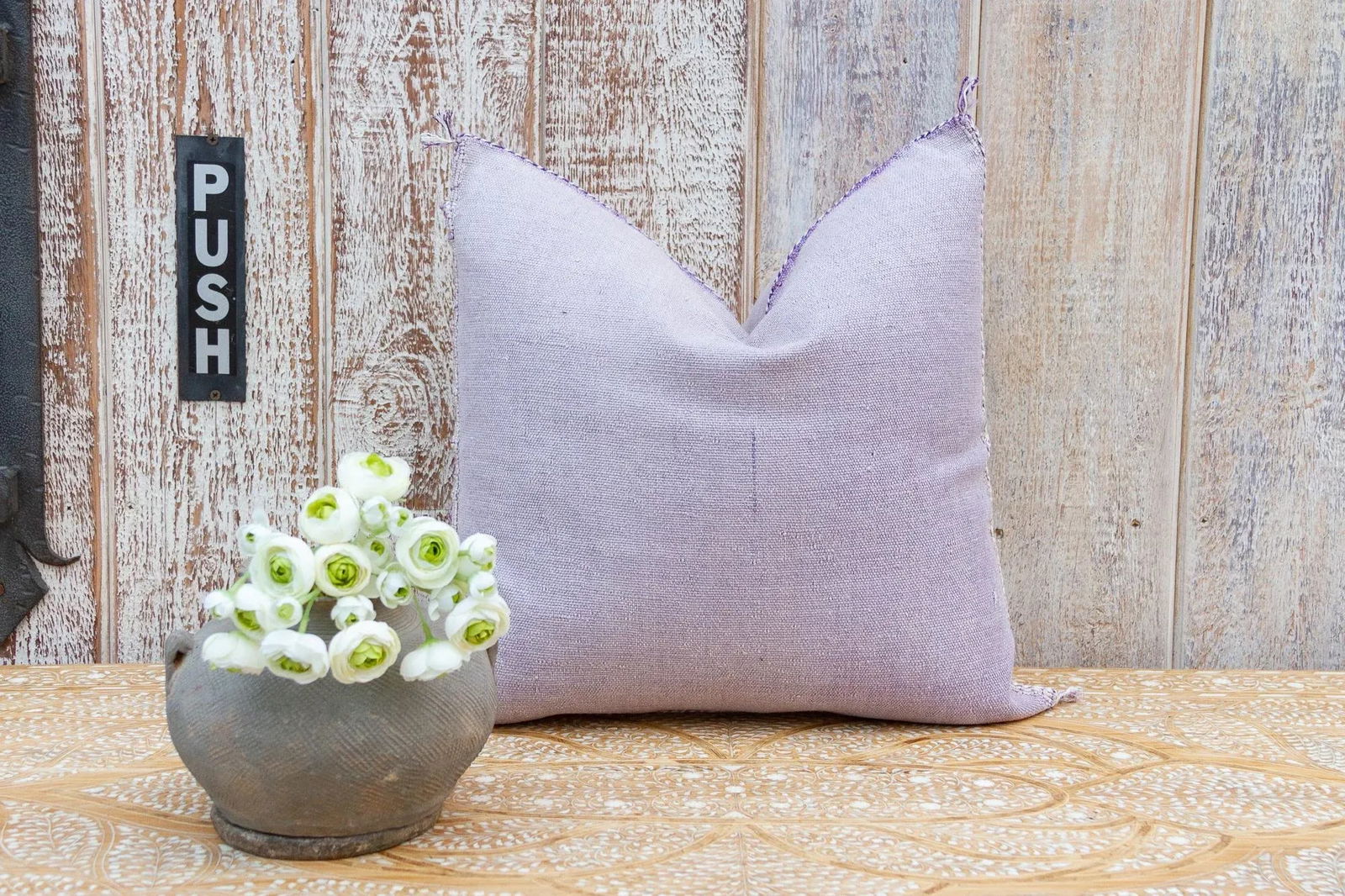 Lona Moroccan Silk Rug Pillow - 8