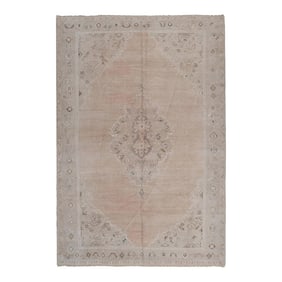 Vintage Turkish Karapinar Rug With Venetian Renaissance Style