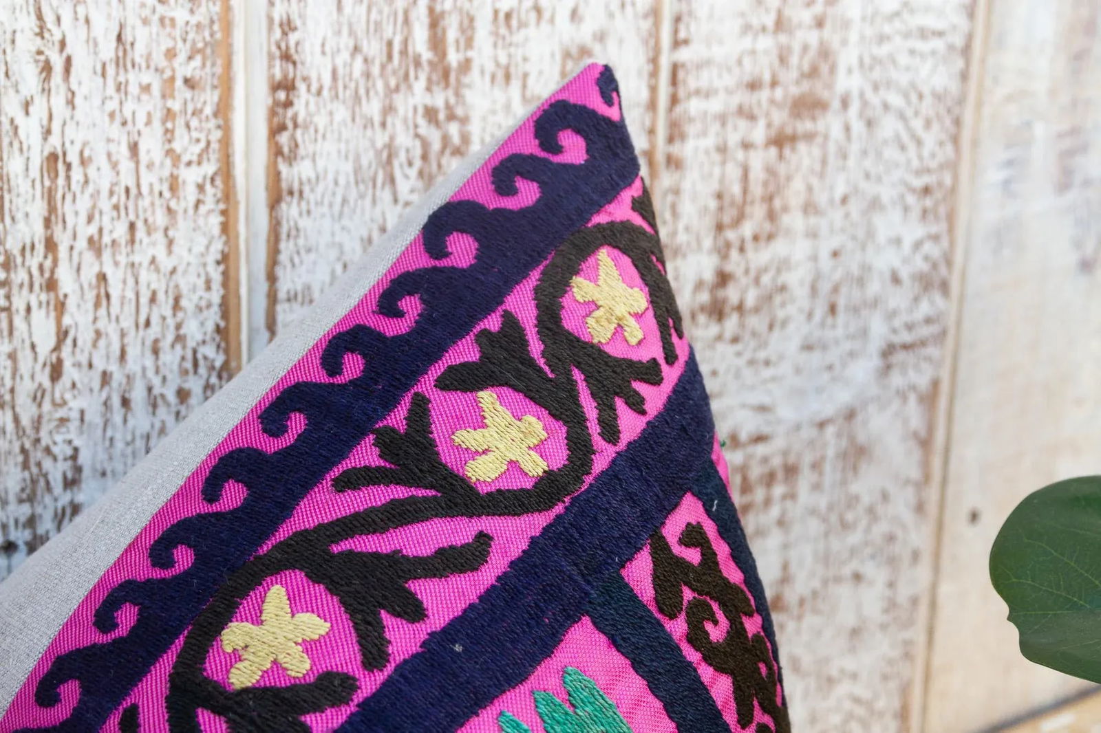 Dana Nurata Suzani Lumbar Pillow - 5