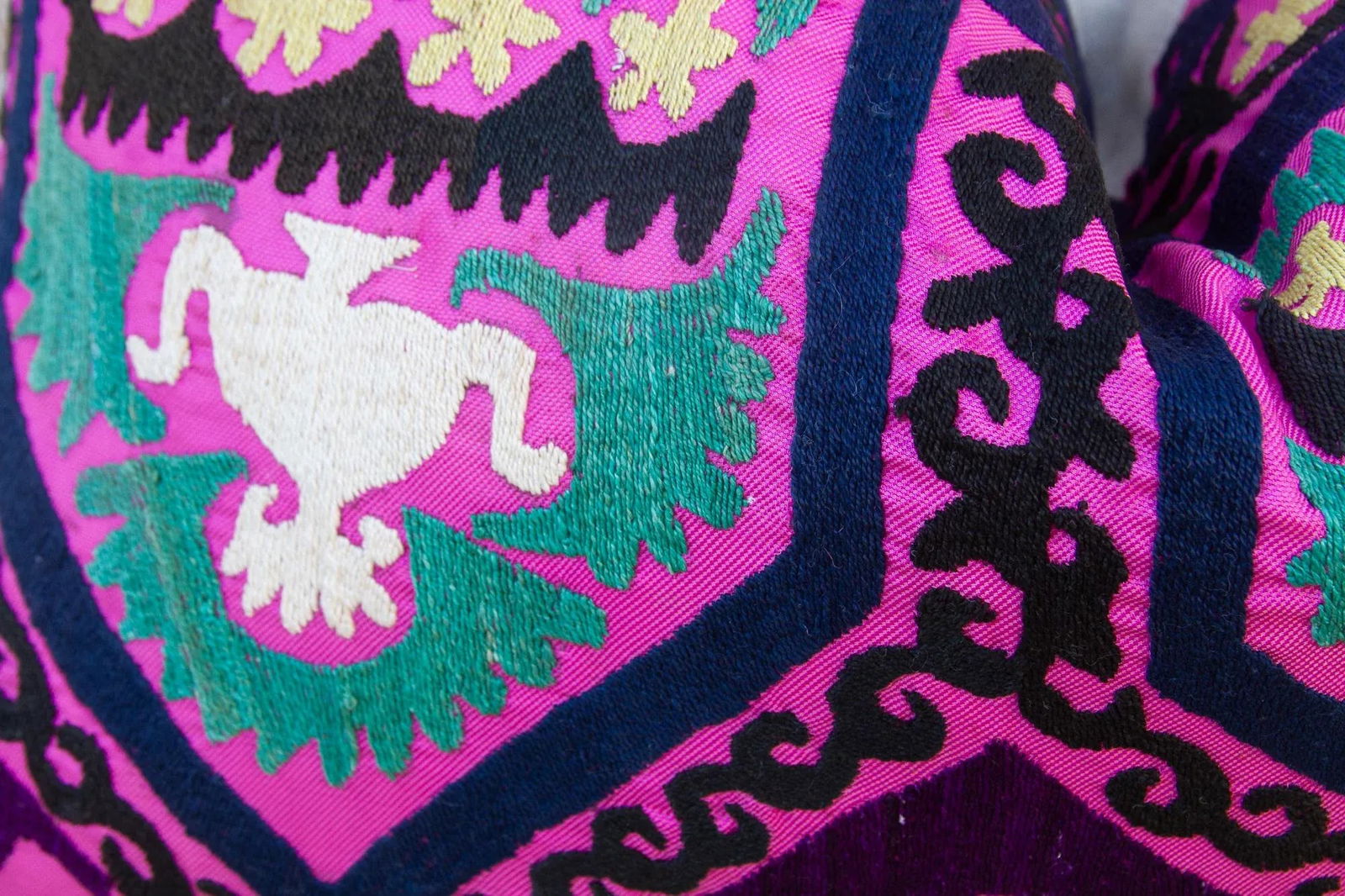 Dana Nurata Suzani Lumbar Pillow - 6