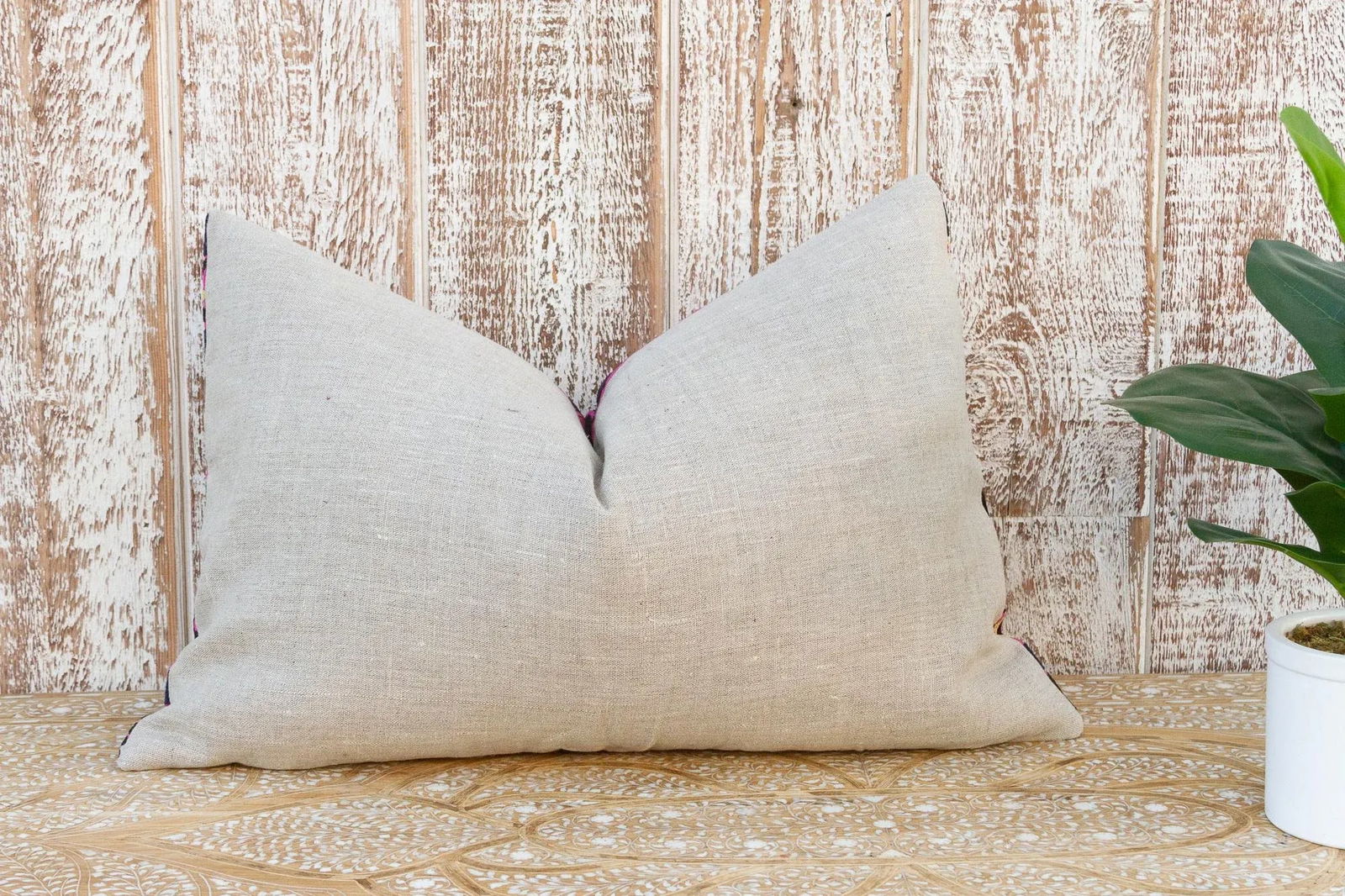 Dana Nurata Suzani Lumbar Pillow - 8