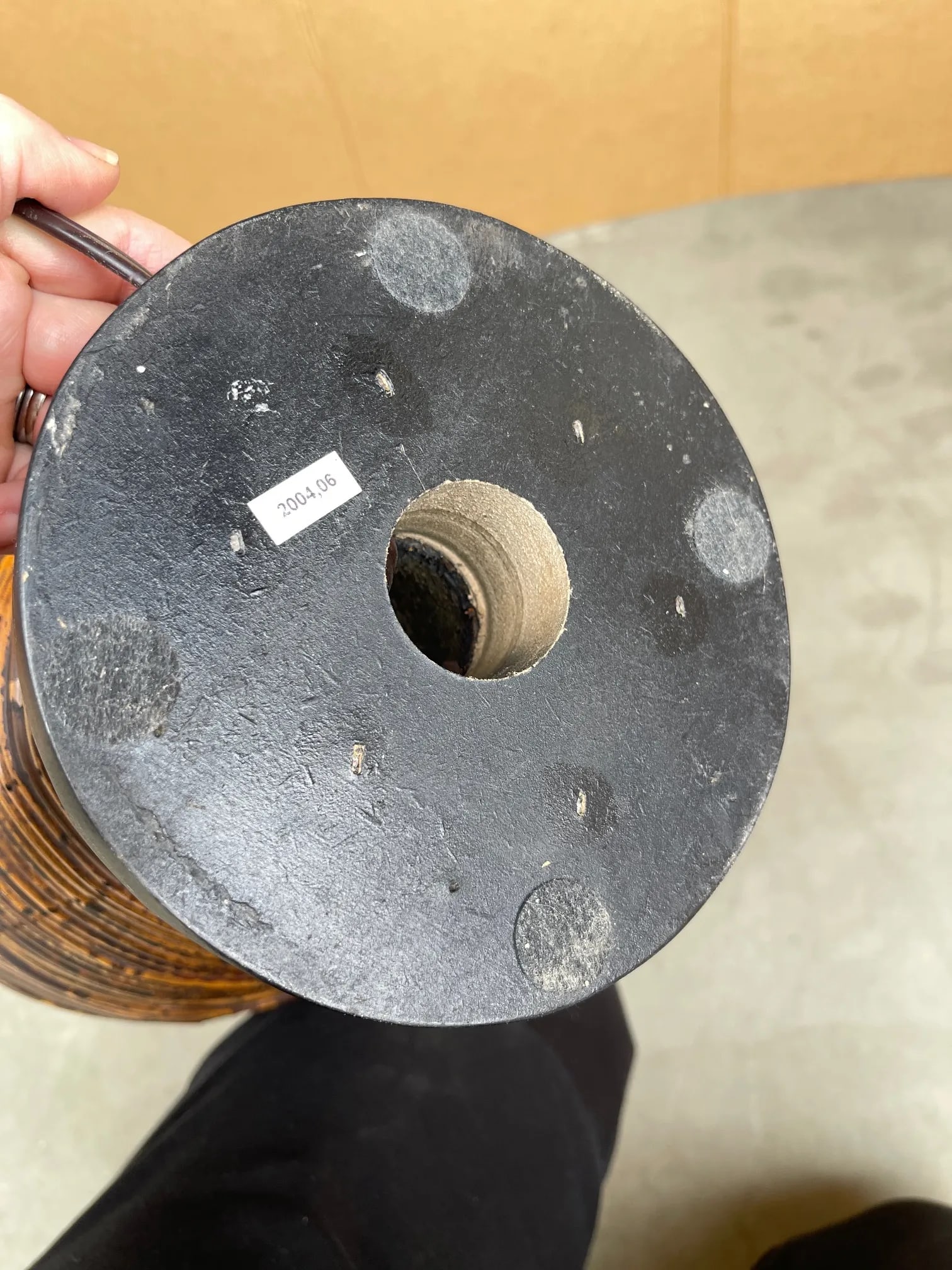 Gabriella Crespi Style Pencil Reed Table Lamp - 6