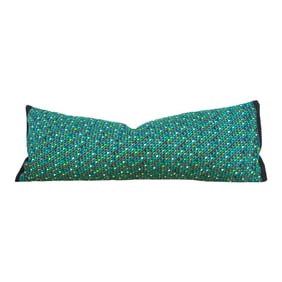 Long Vintage Mayan Brocade Akna Pillow