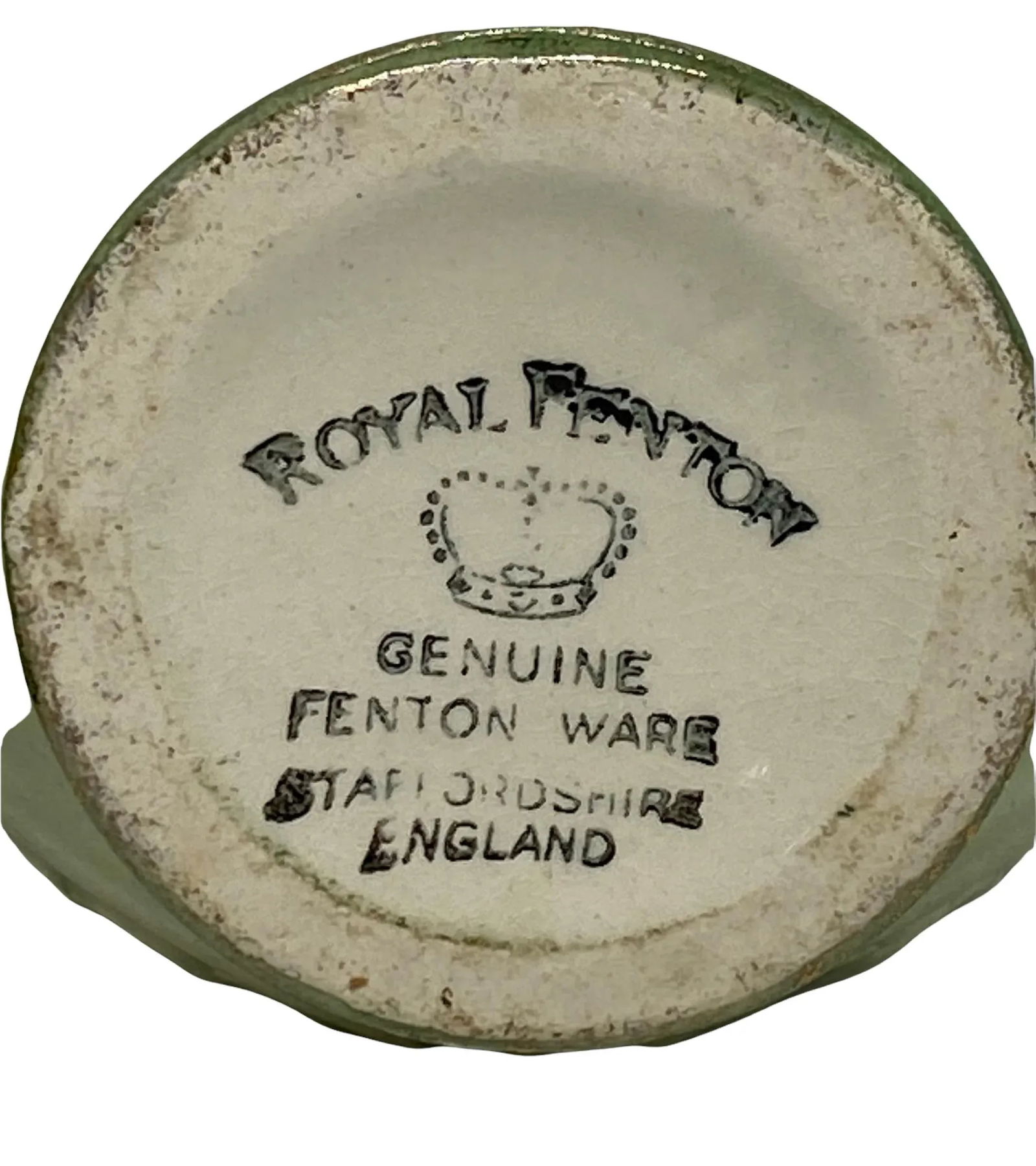 Vintage Staffordshire England Genuine Fenton Ware Bud Vases With "Dicken's Days" Design - a Pa - 6