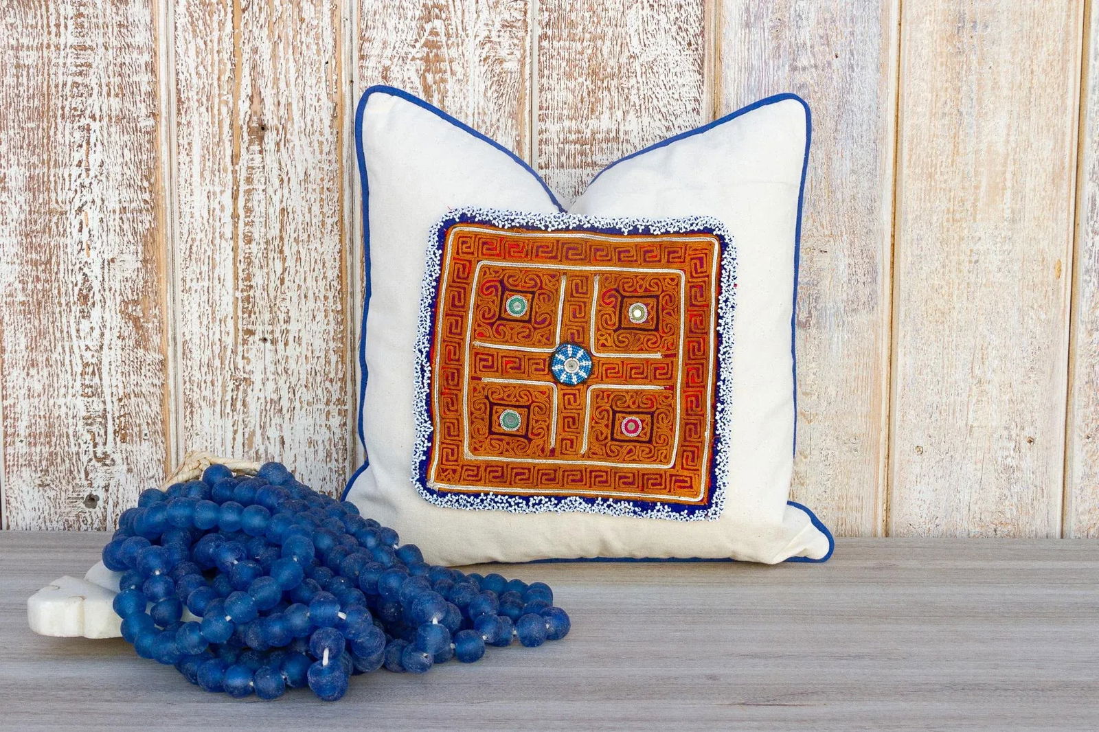 Dhaval Vintage Boho Throw Pillow - 2