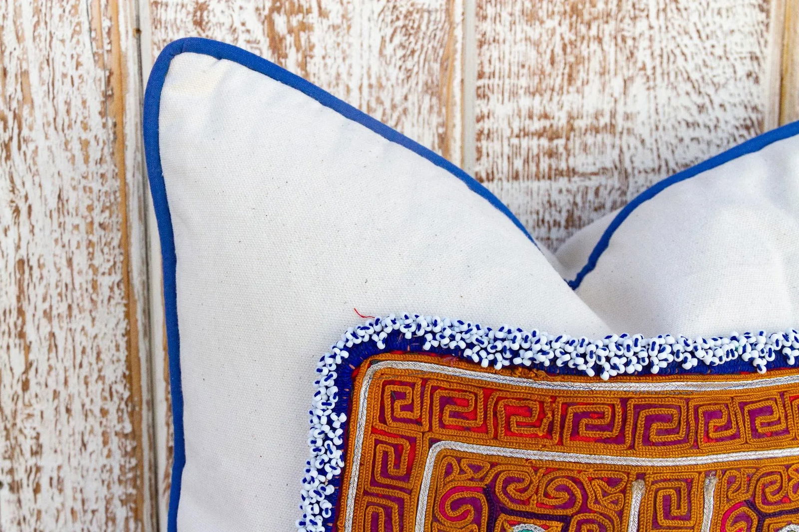 Dhaval Vintage Boho Throw Pillow - 4