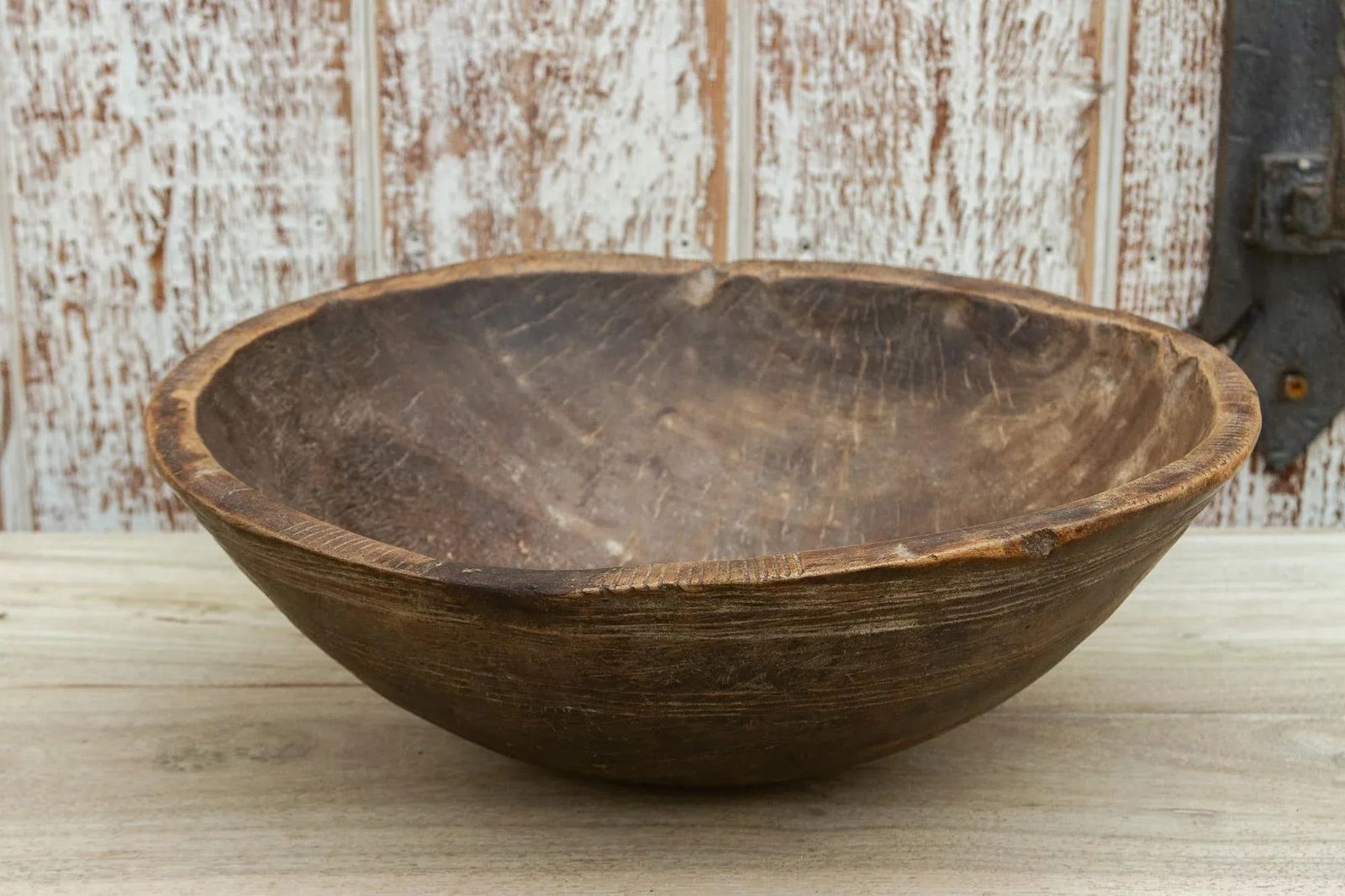 Antique Zola African Kitchen Bowl - 8