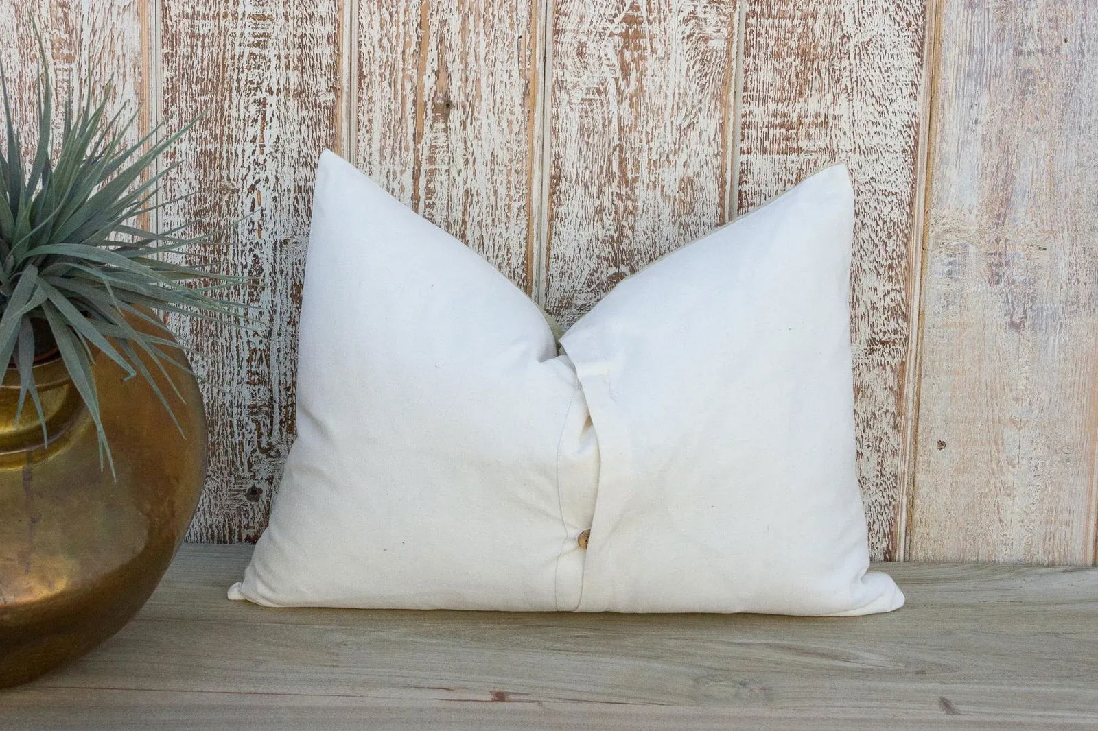 Vintage Birinchi Tie Dyed Organic Silk Lumbar Pillow - 7