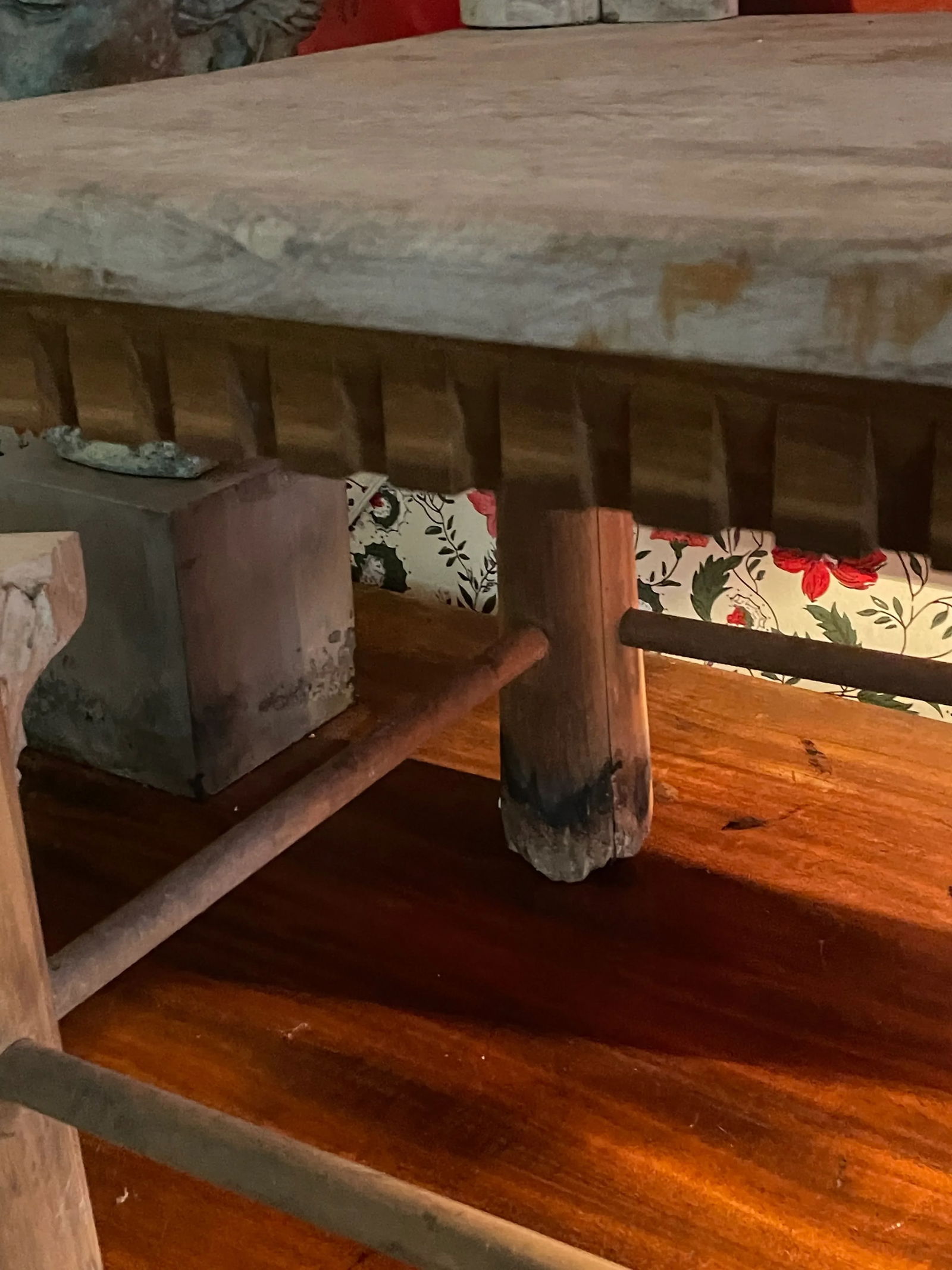 Attributed to Mario Villa Carved and Painted Mahogany Architectural Side Chair - 3