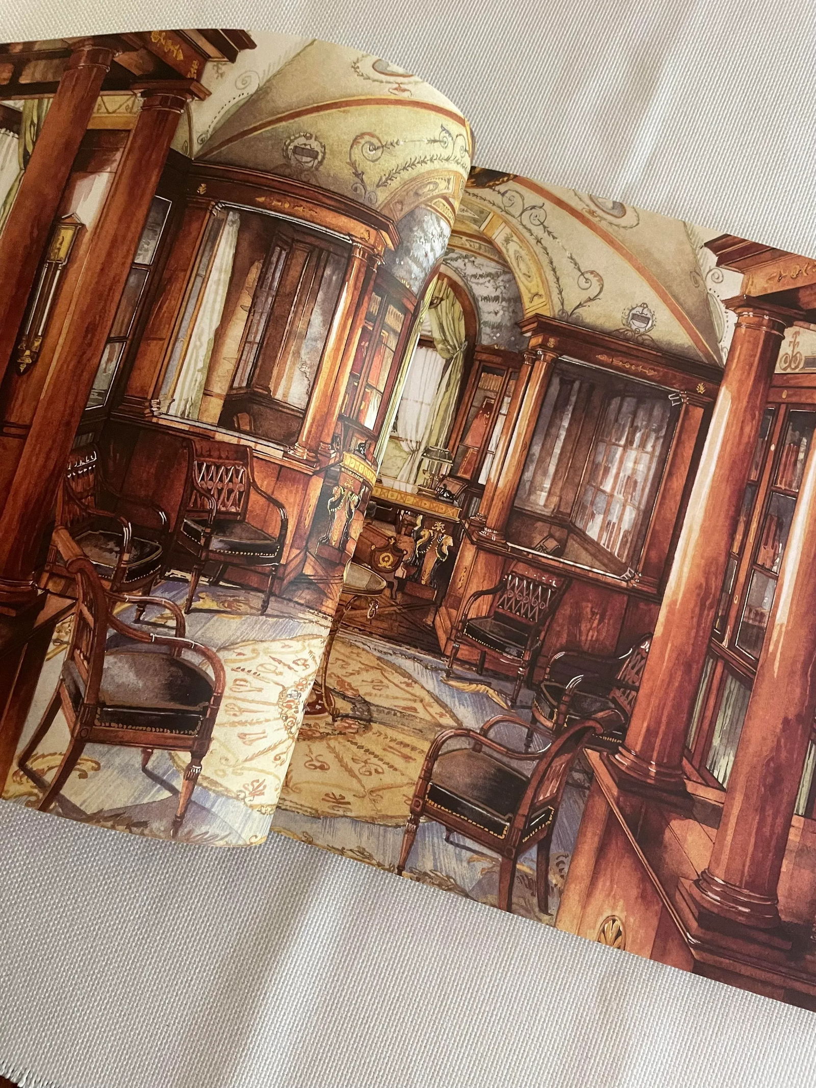 Signed Copy "L'Empire a Travers L'Europe" by Ariane Dandois 2000 - 2