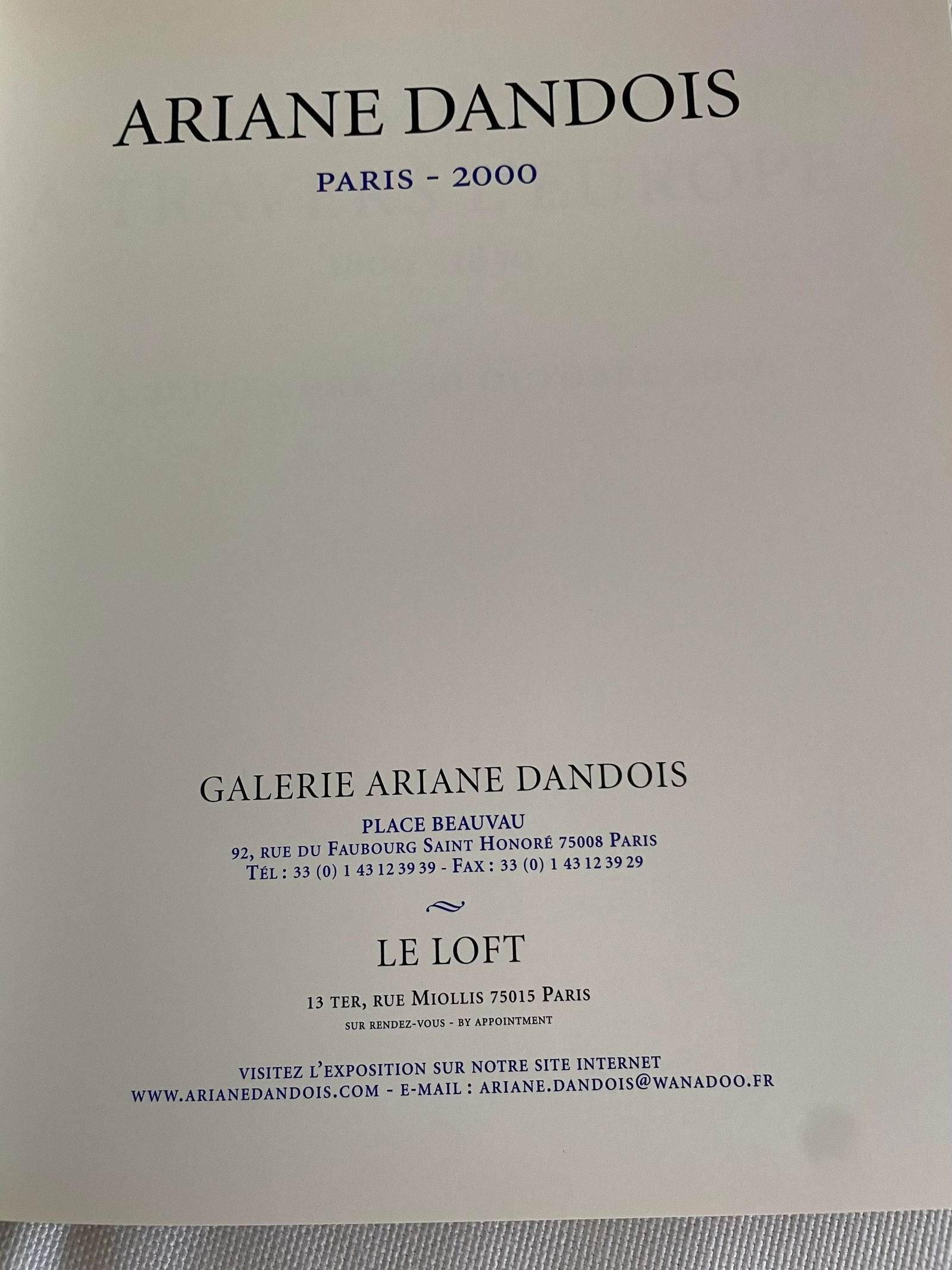 Signed Copy "L'Empire a Travers L'Europe" by Ariane Dandois 2000 - 4