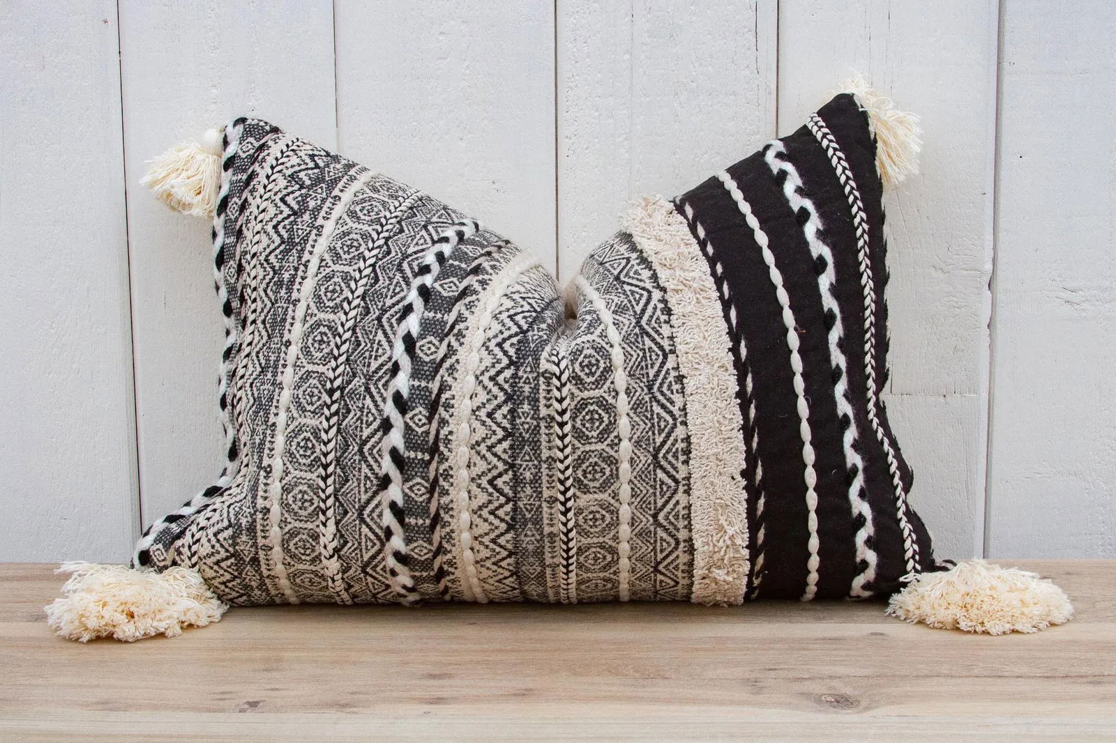 Ladakh Nomadic Moroccan Lumbar Pillow - 9