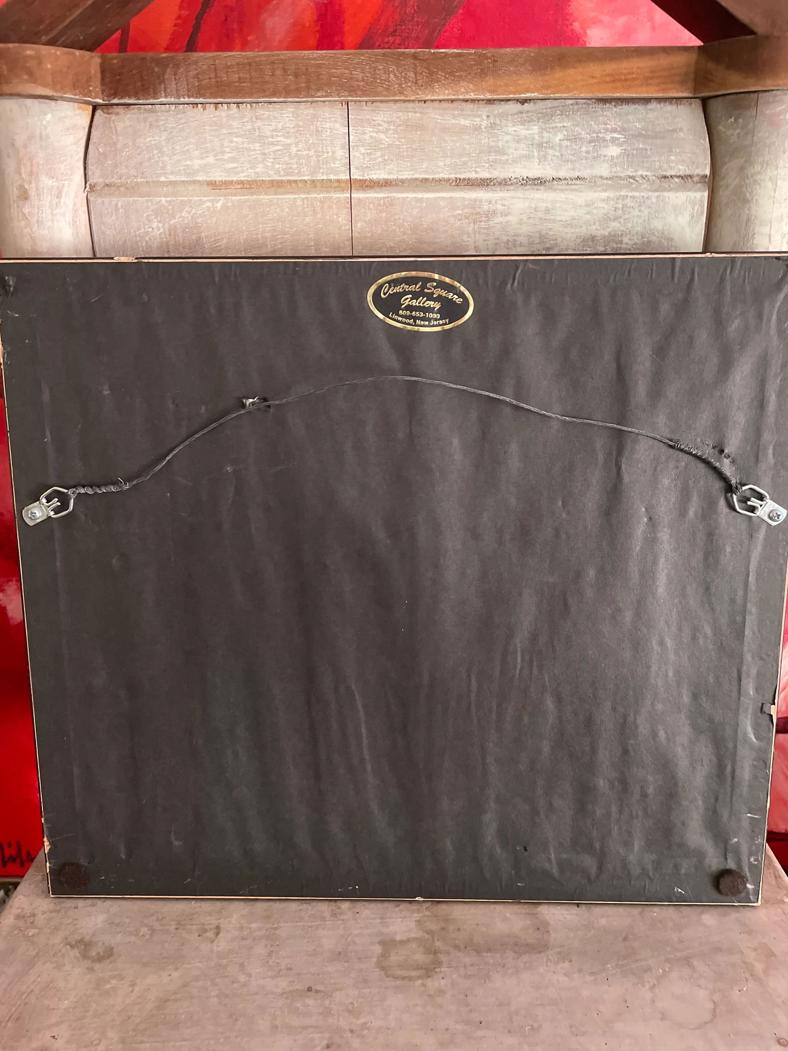 19th Century Hand Colored Black and White Photograph of Two Samurai and a Geisha - 6