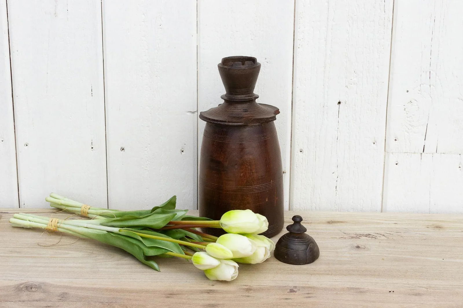 19th Century Bulbous Nepalese Antique Jar - 3