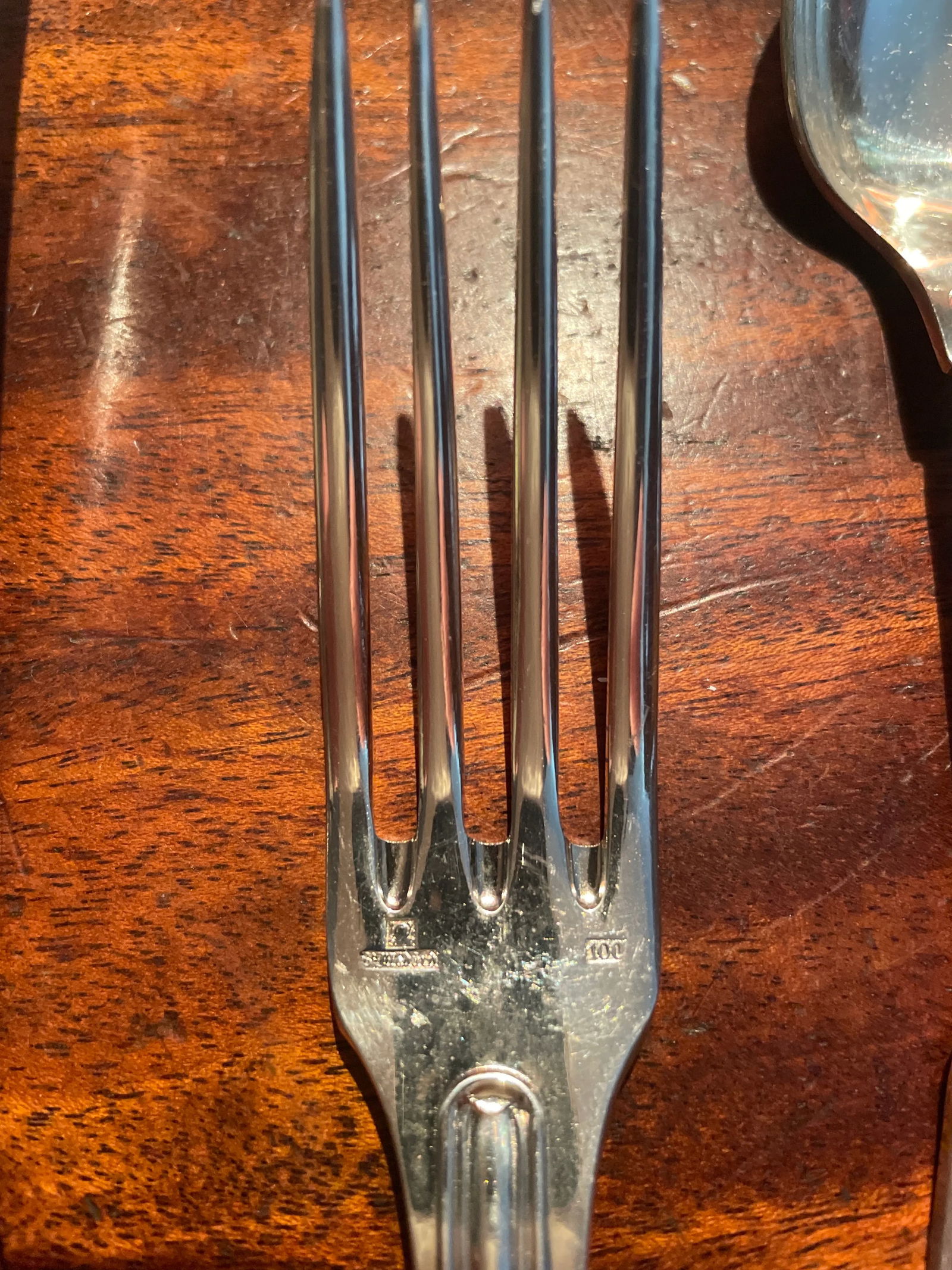 20th Century St. Medard French Silverplate Fiddle Thread Flatware Service- 48 Pieces - 5