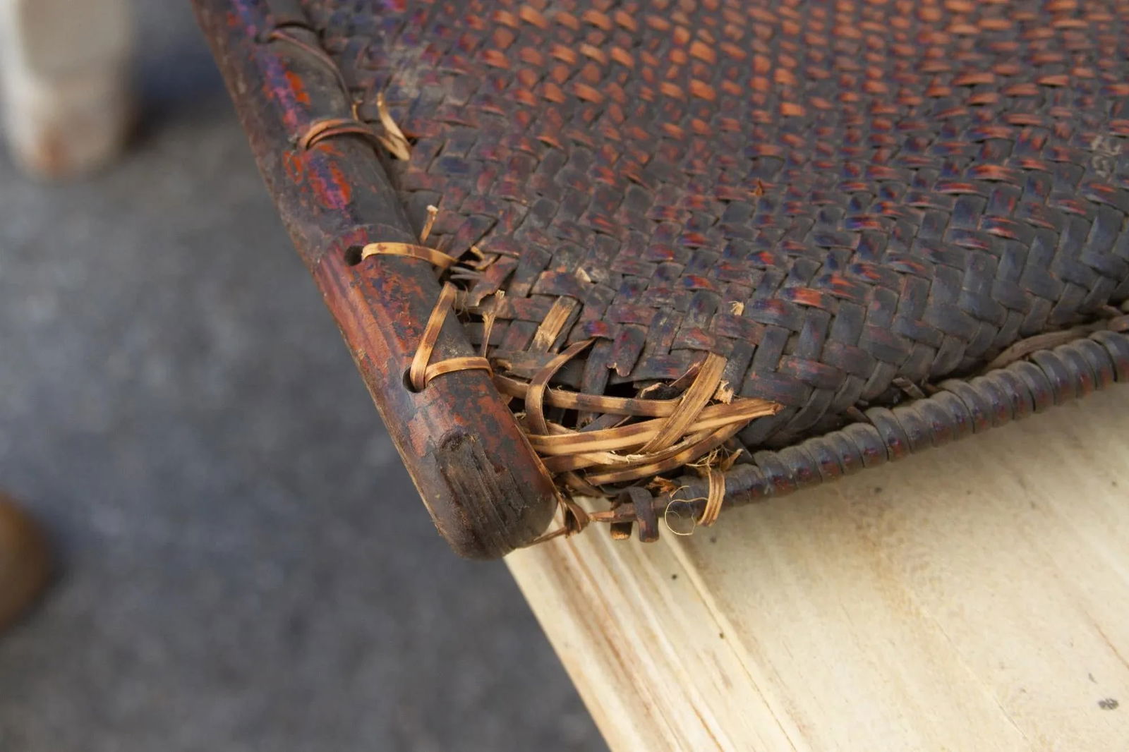 Dark Brown Antique Naga Backpack - 5