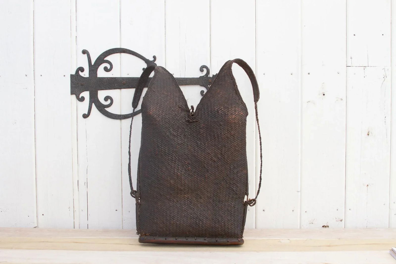 Dark Brown Antique Naga Backpack - 8