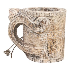 Hand-Carved Naga Milk Pot-Moyon