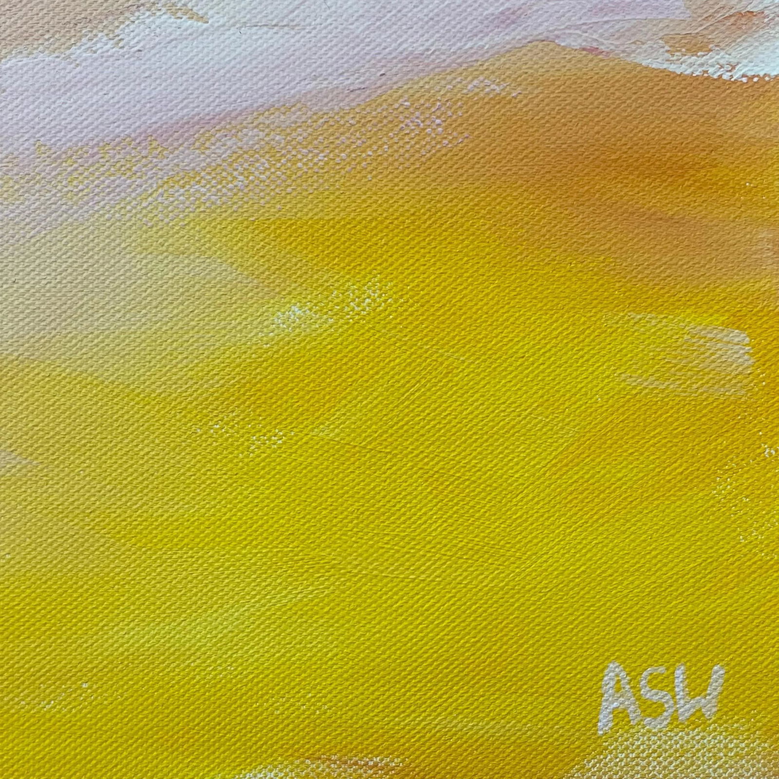 Serene Abstract Impressionist Seascape Landscape by Contemporary British Artist, 2022 - 4