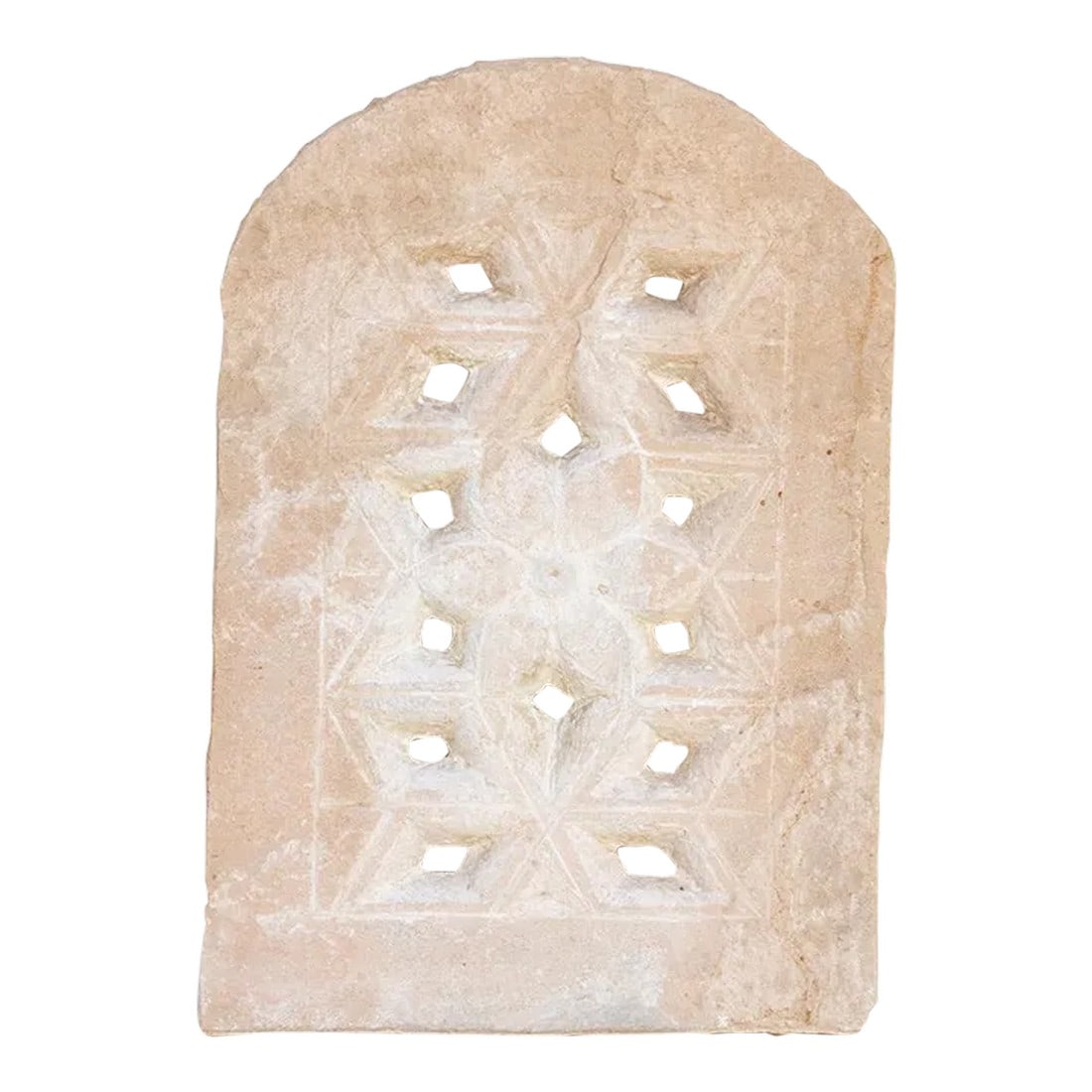 19th Cenutry Arch Top Stone Jali Window (1 of 9)