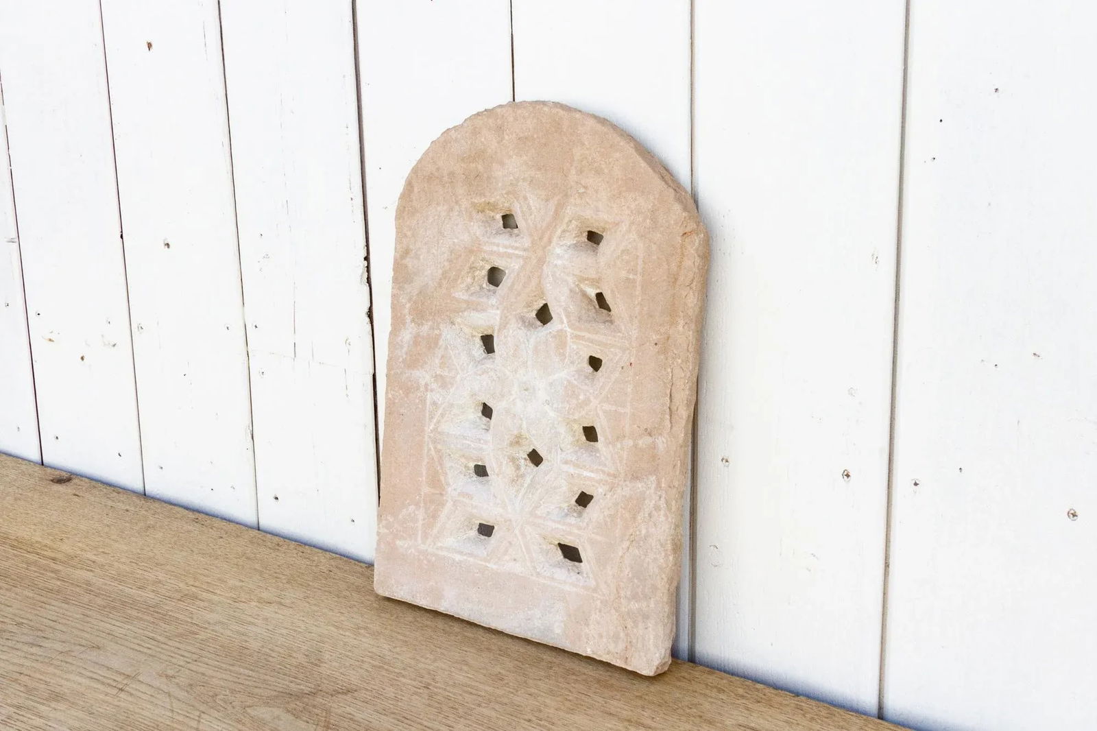 19th Cenutry Arch Top Stone Jali Window - 4