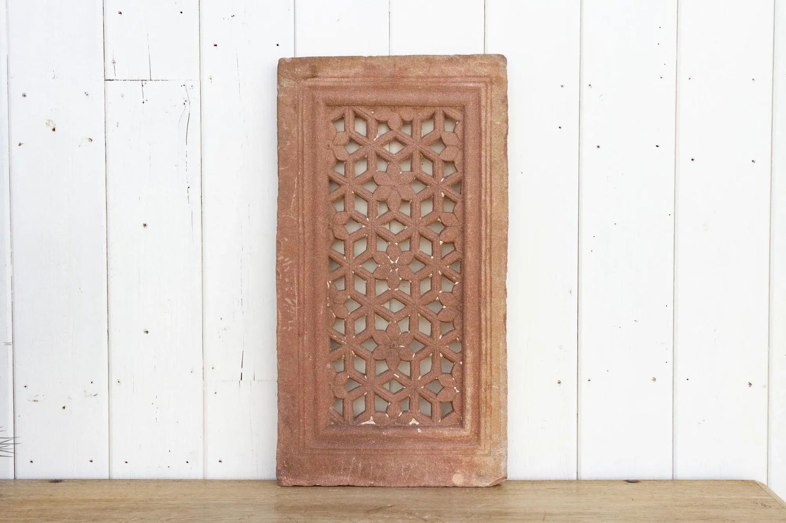 Indian Carved Sandstone Jali Window - 10