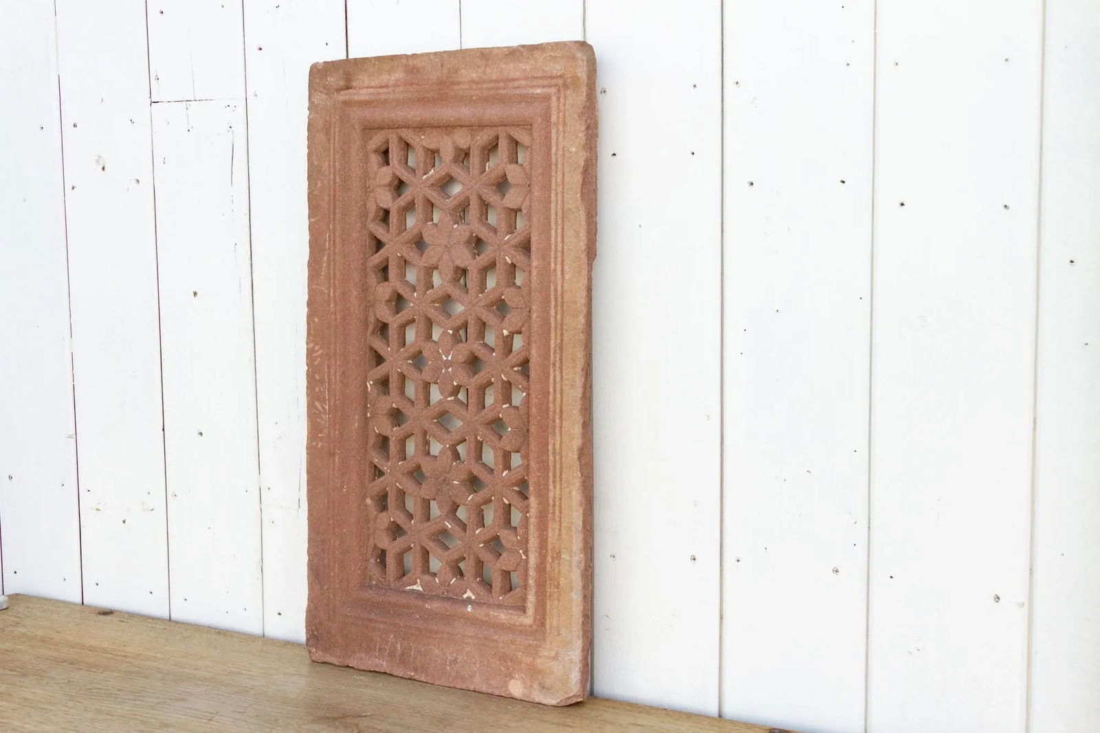 Indian Carved Sandstone Jali Window - 4