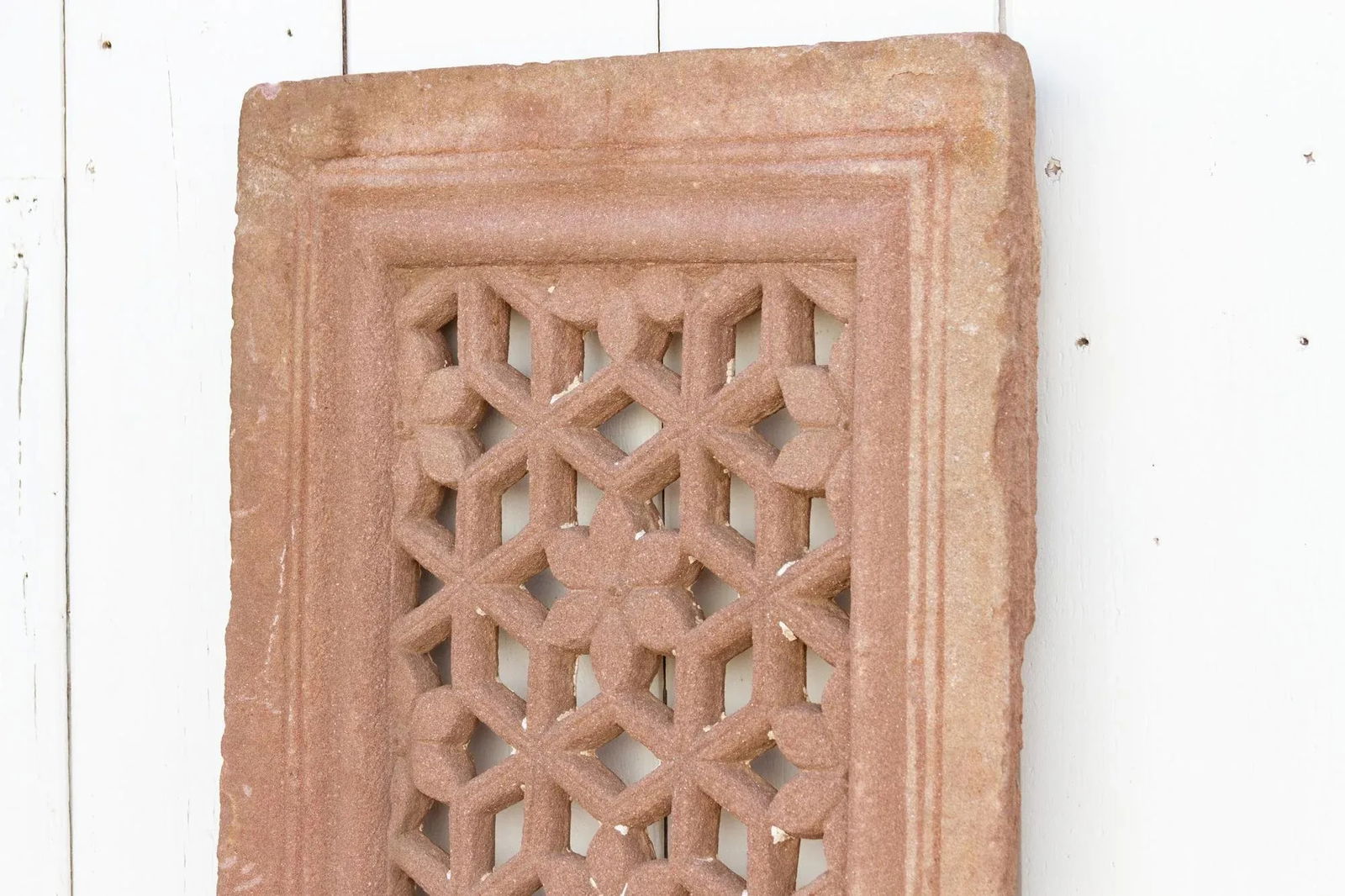Indian Carved Sandstone Jali Window - 5