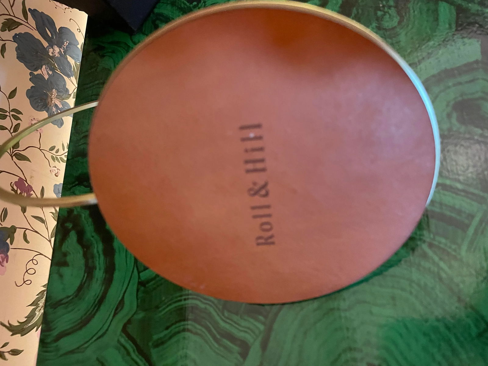 Roll & Hill Modern Brass Candle Holder Sconce - 2