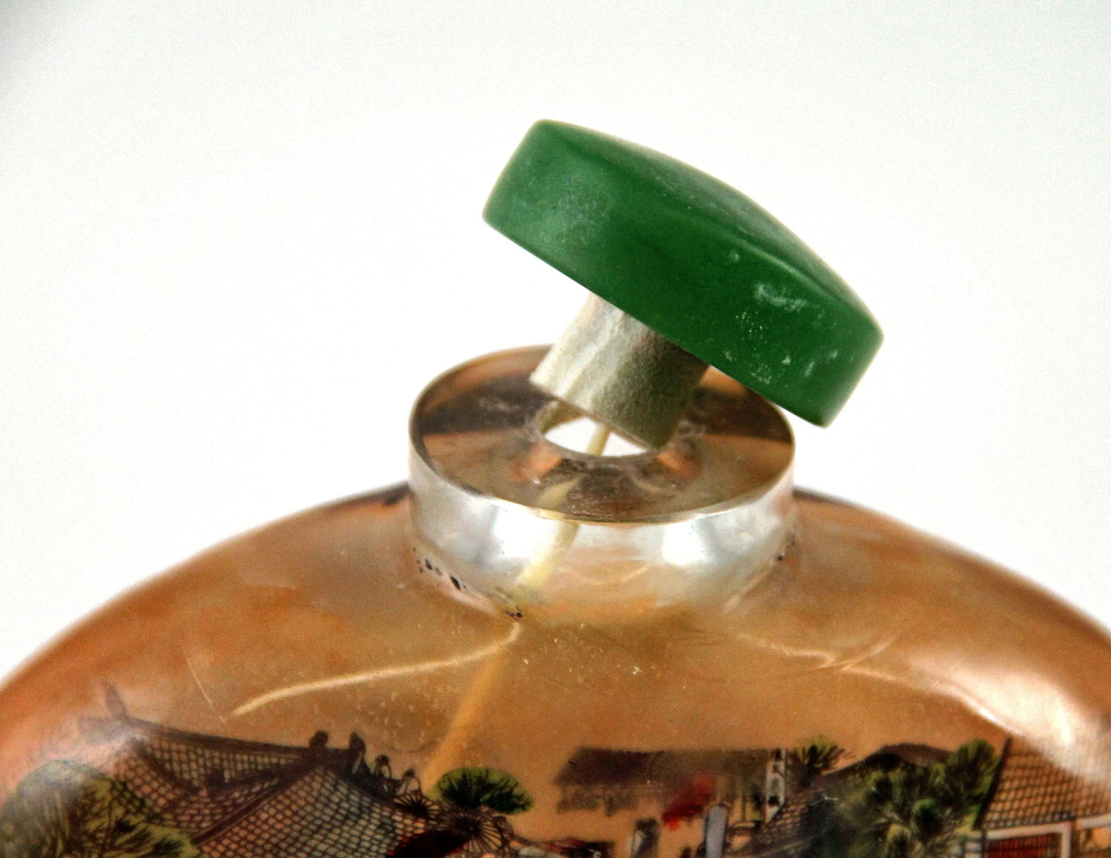 Crystal Chinese Snuff Bottle - 7