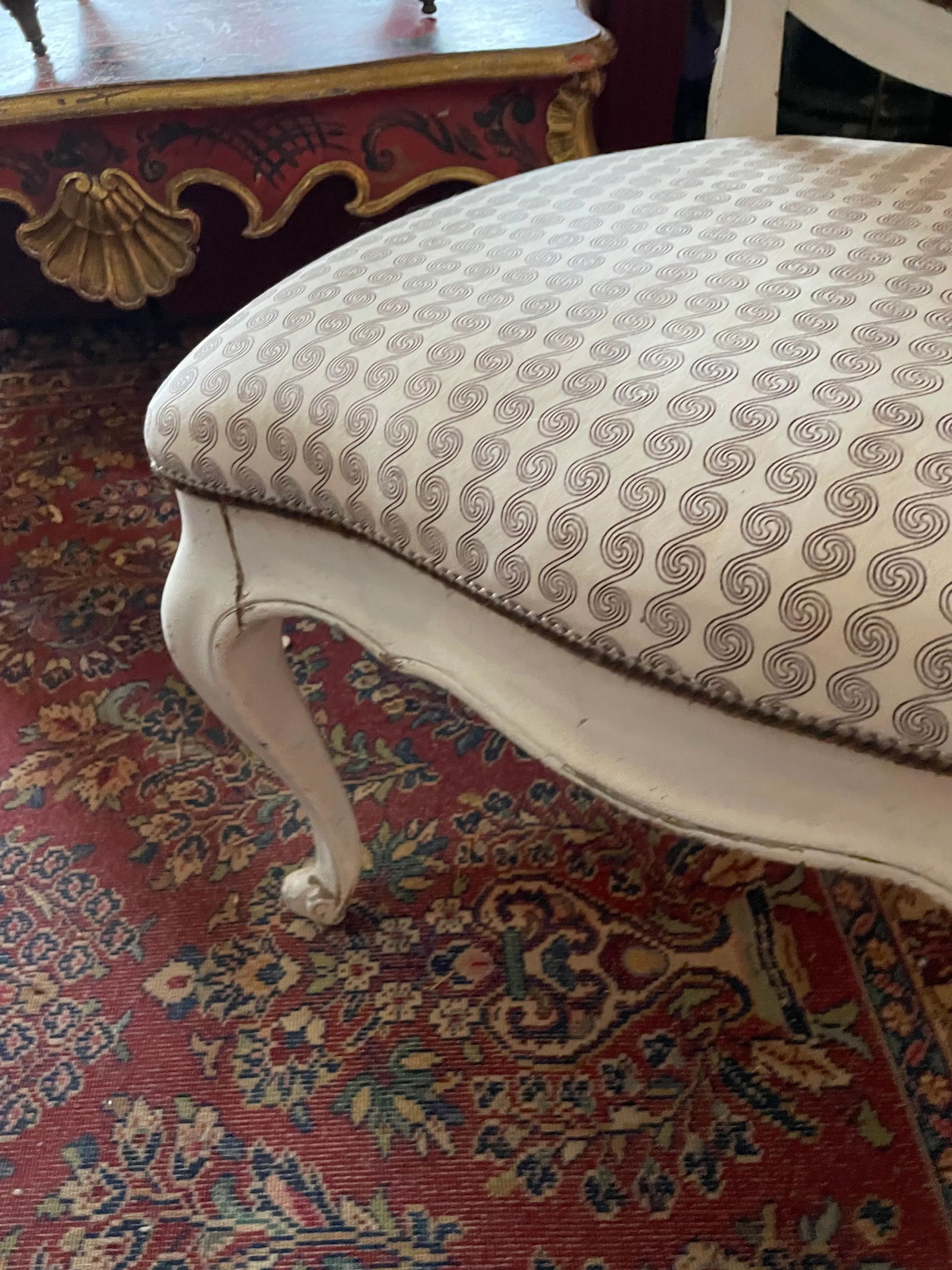 Pair of 20th Century Italian Revival Venetian Occasional Chairs - 2