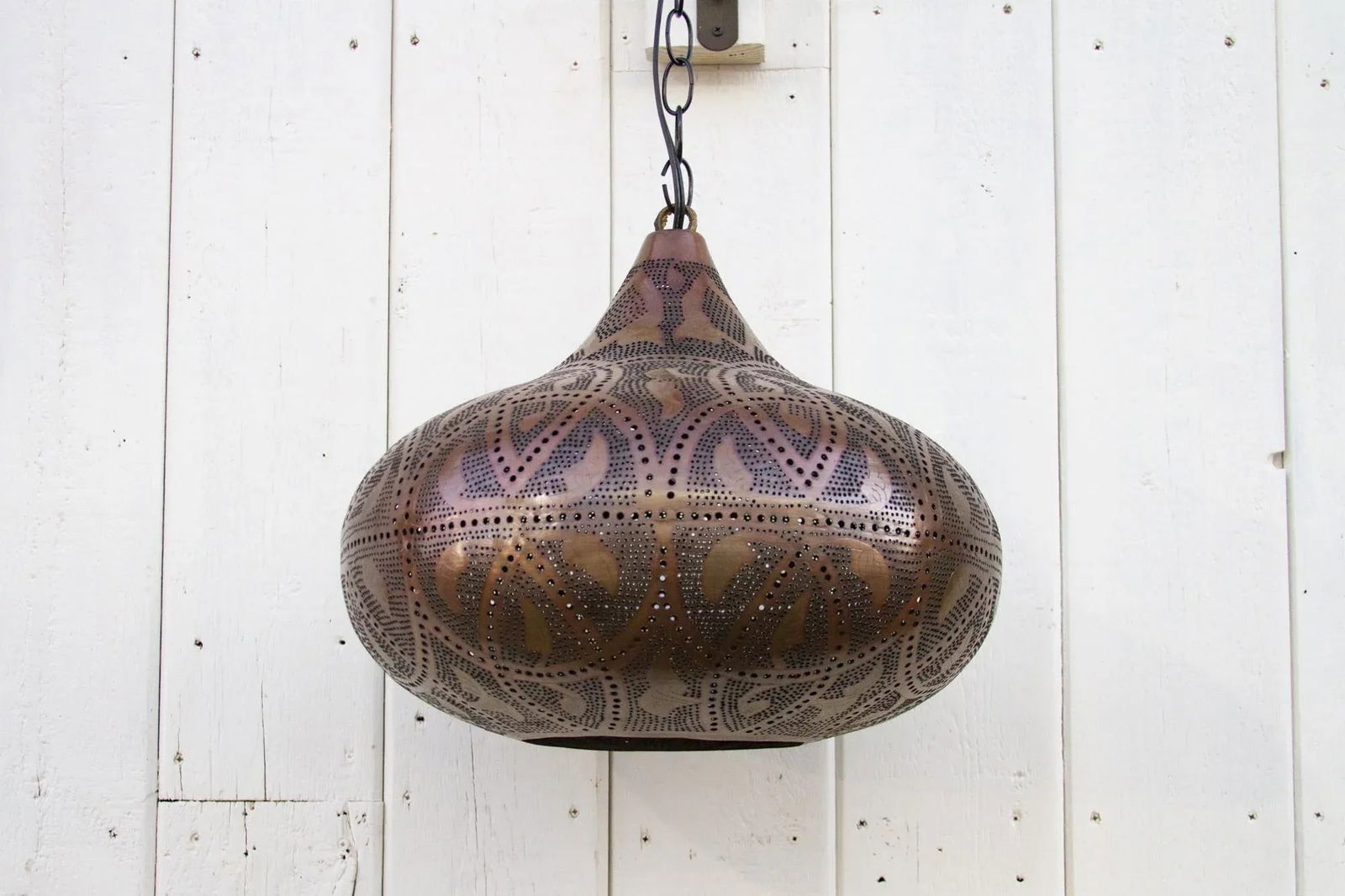 Diae Moorish Sphere Pendant Lantern - 3