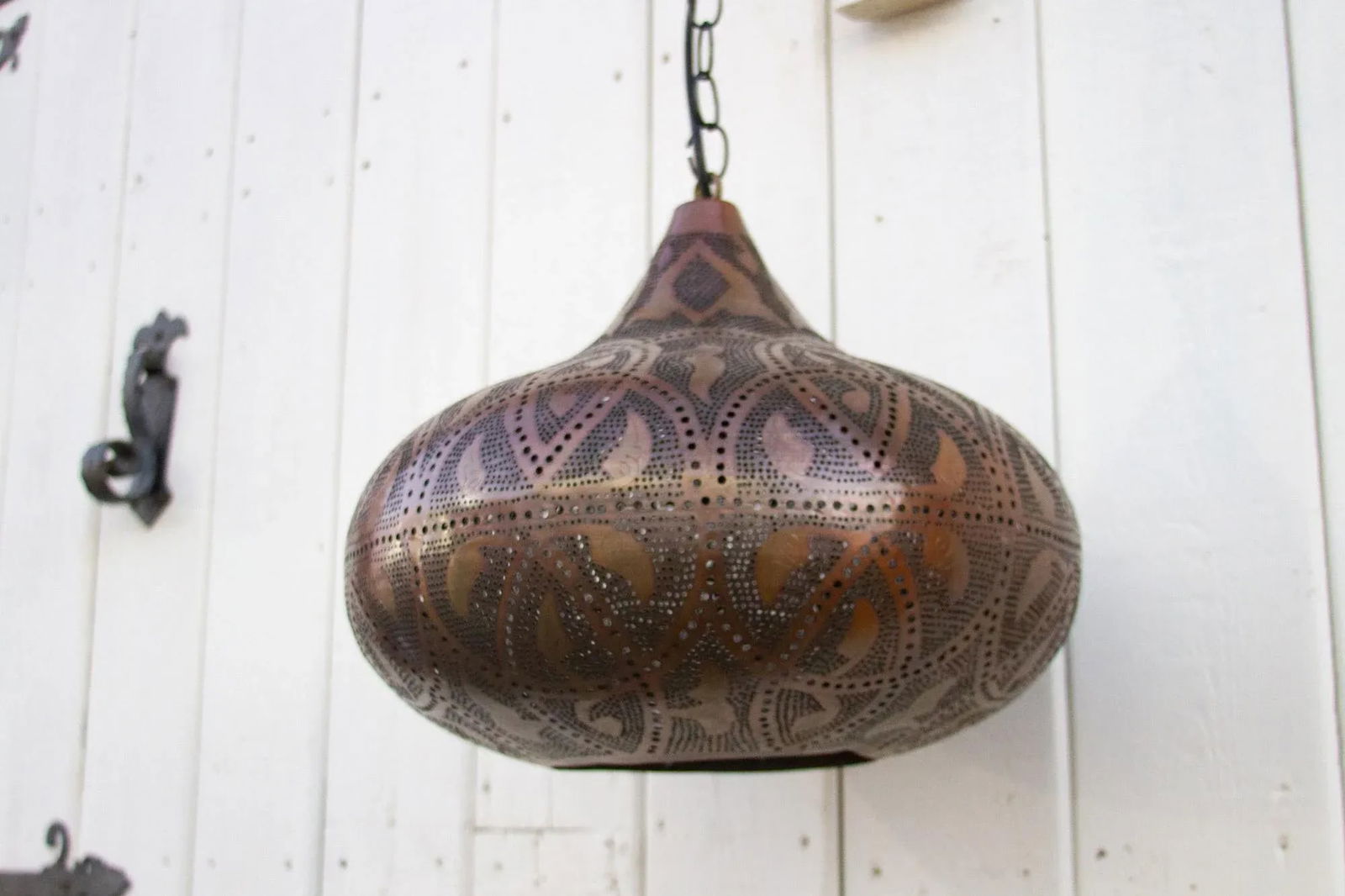 Diae Moorish Sphere Pendant Lantern - 4