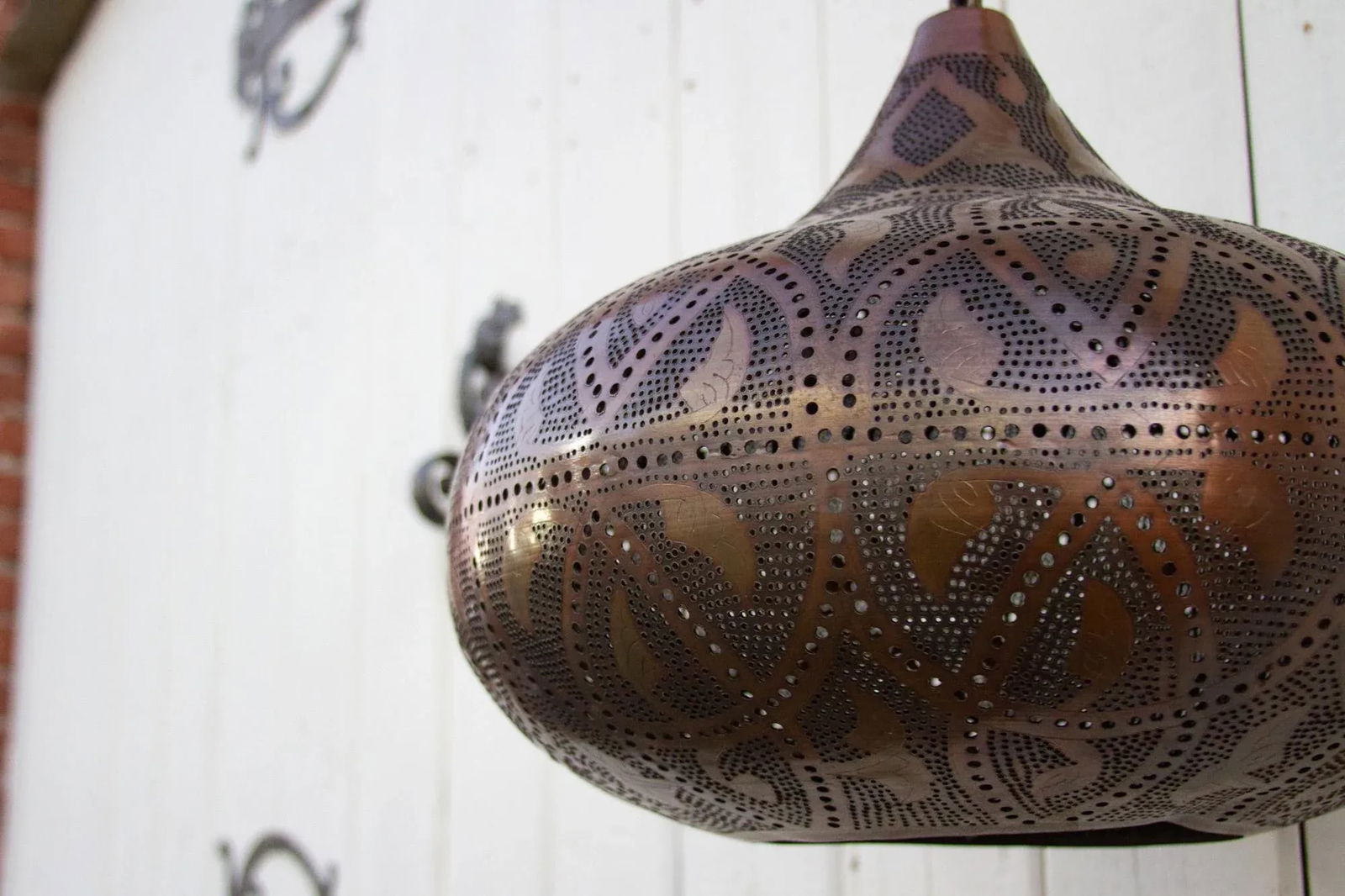 Diae Moorish Sphere Pendant Lantern - 5