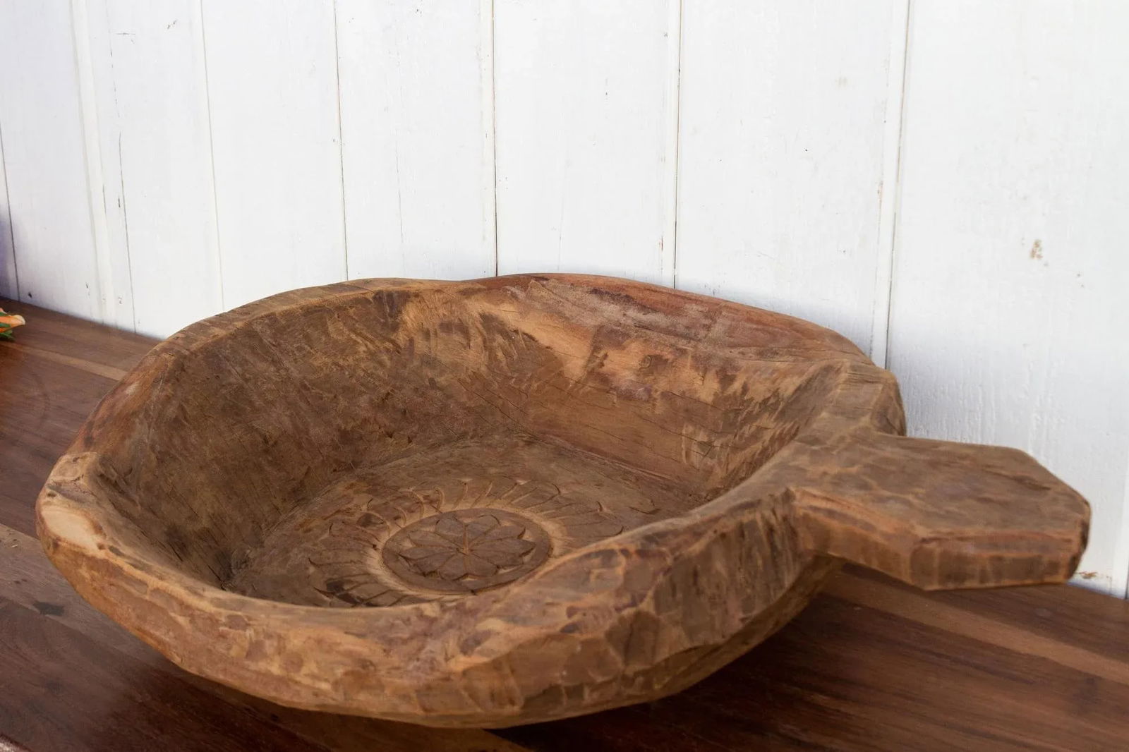 Large Primitive Swati Food Bowl - 3